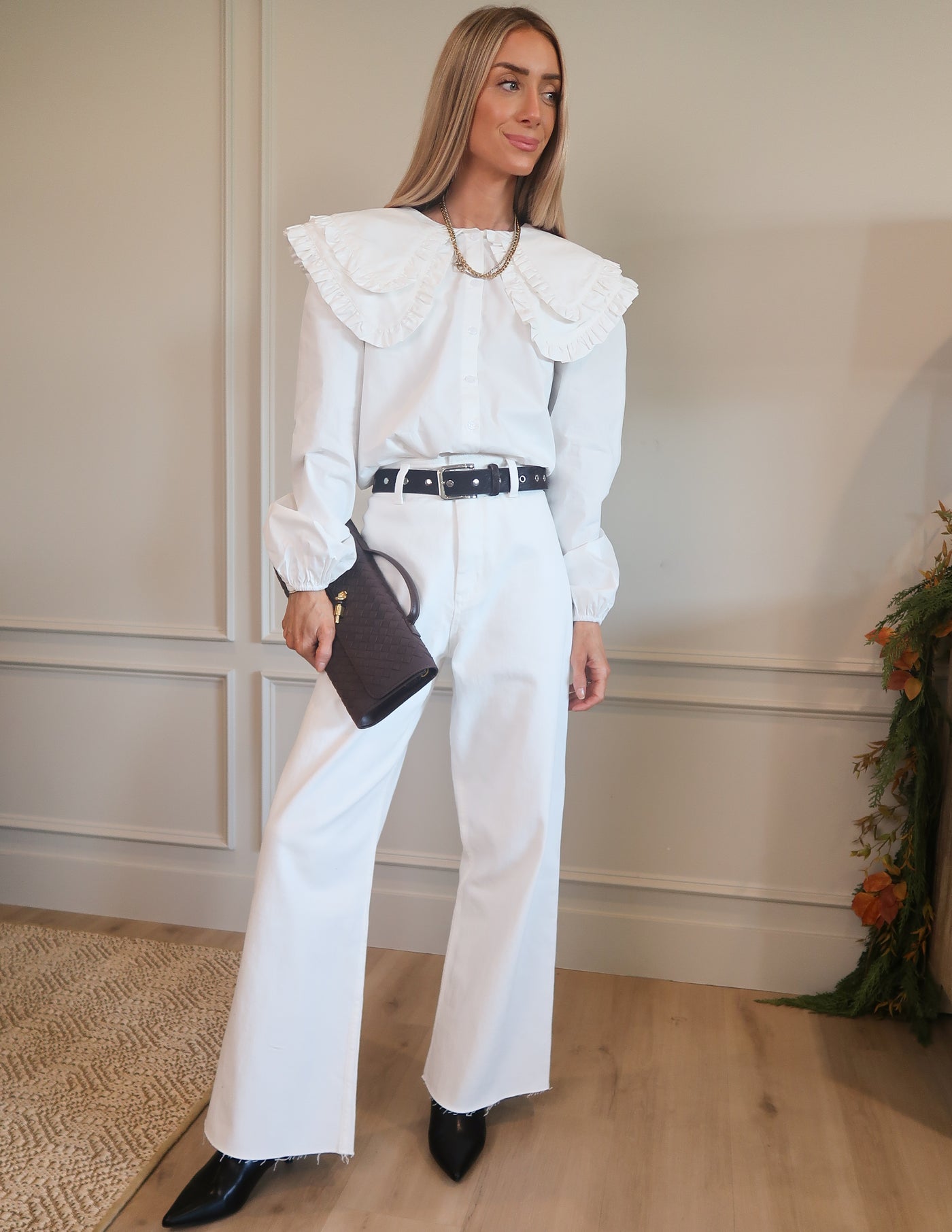 Romantic Double Ruffled Top