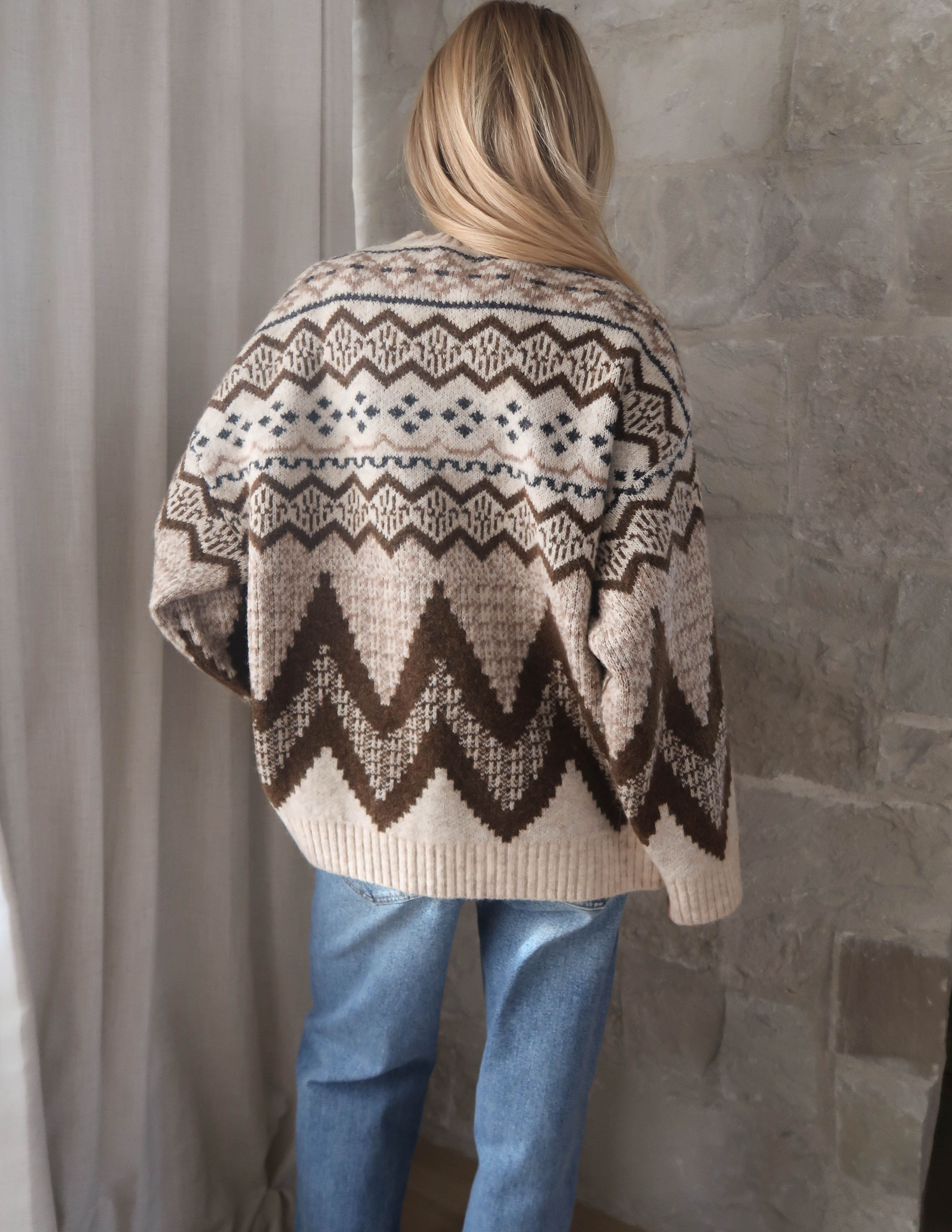Nordic Chevron Sweater