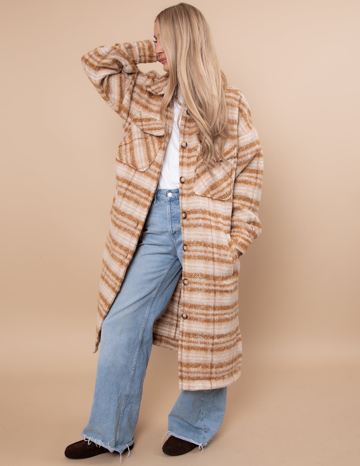 Desert Tones Long Jacket