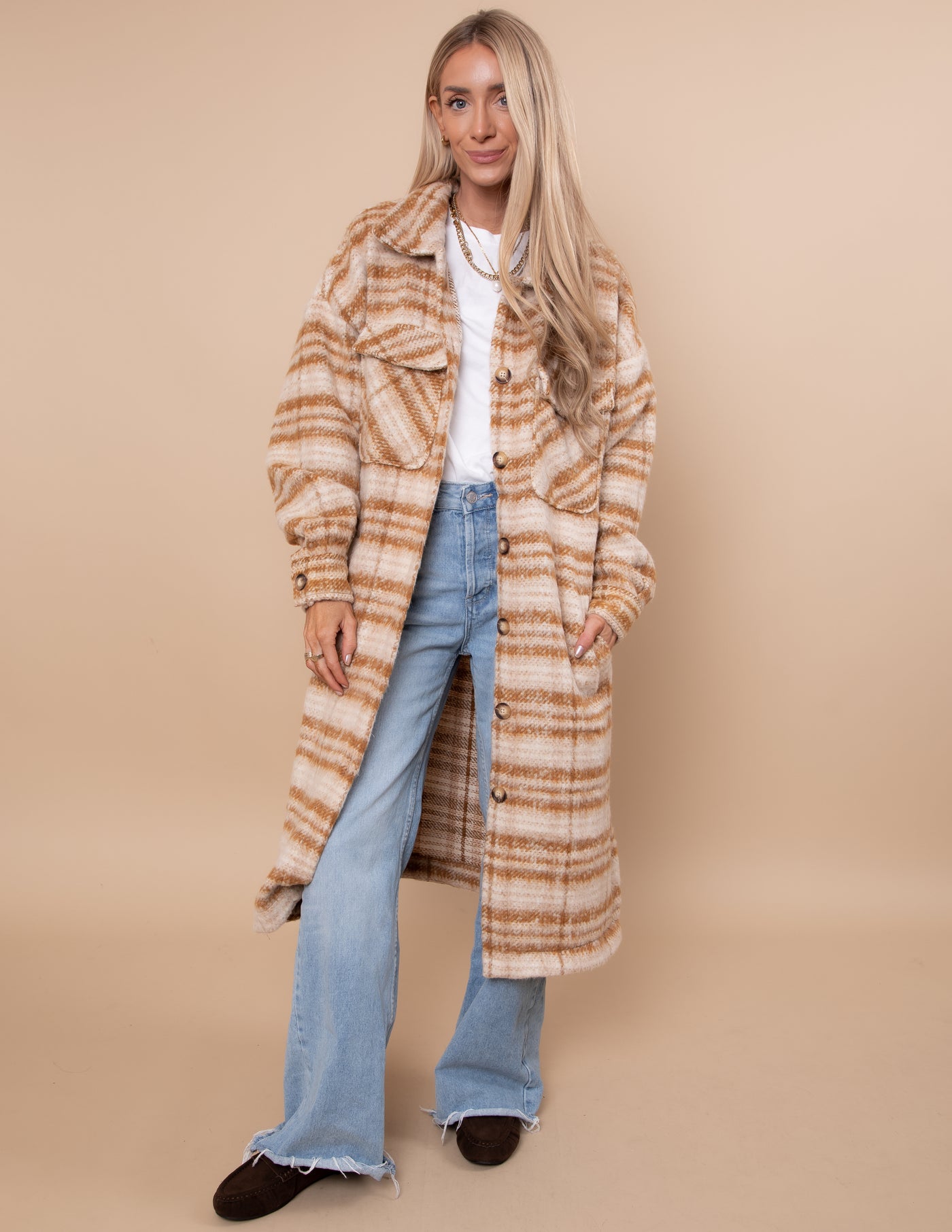 Desert Tones Long Jacket