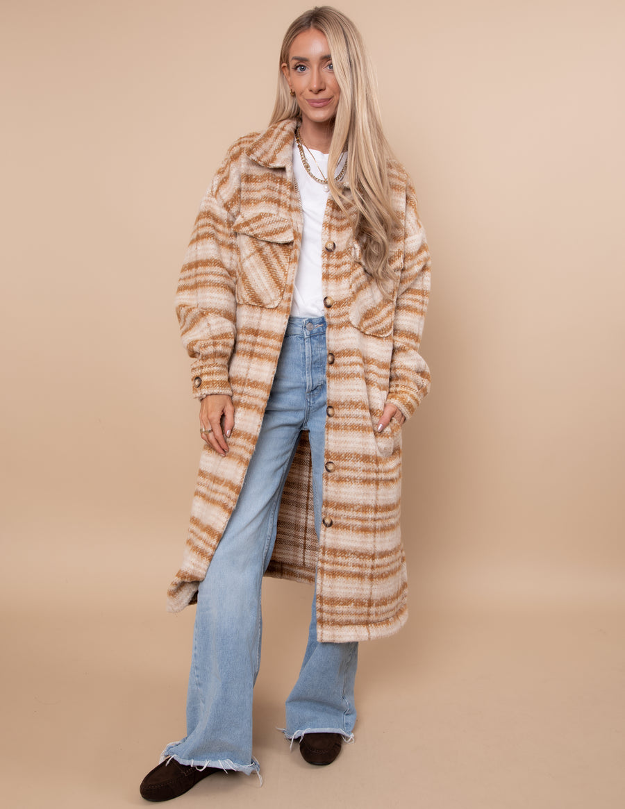 Desert Tones Long Jacket
