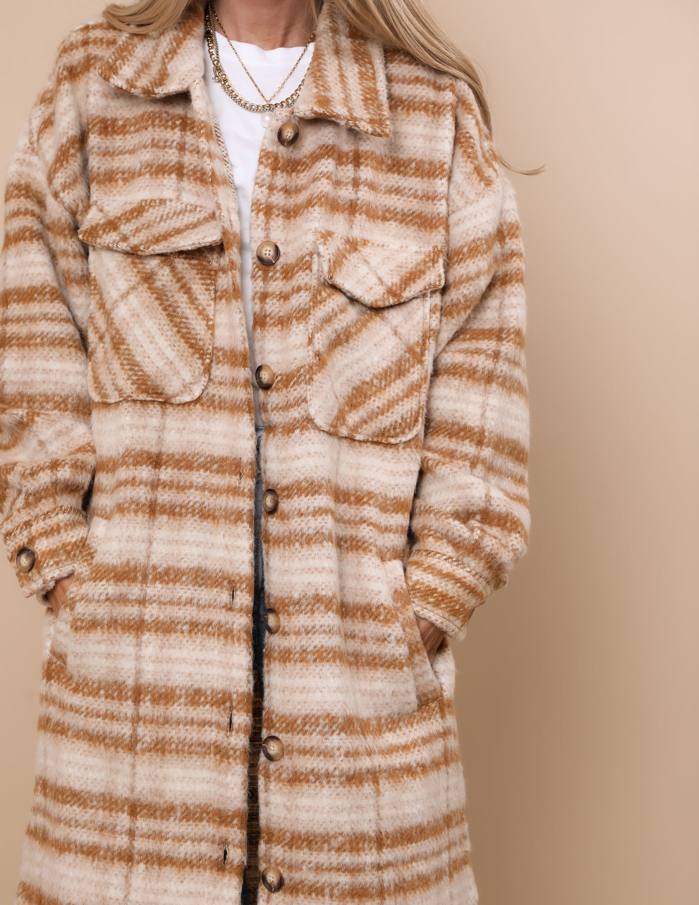 Desert Tones Long Jacket