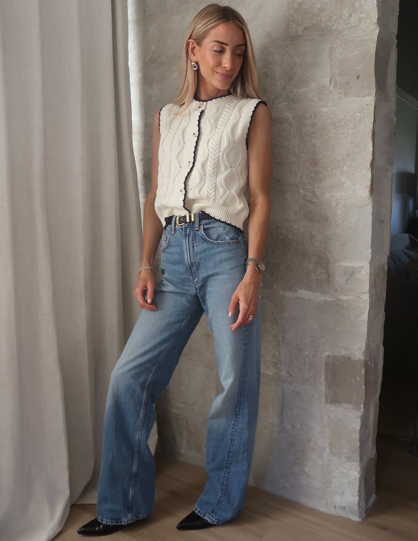 Classic Cable Sweater Vest