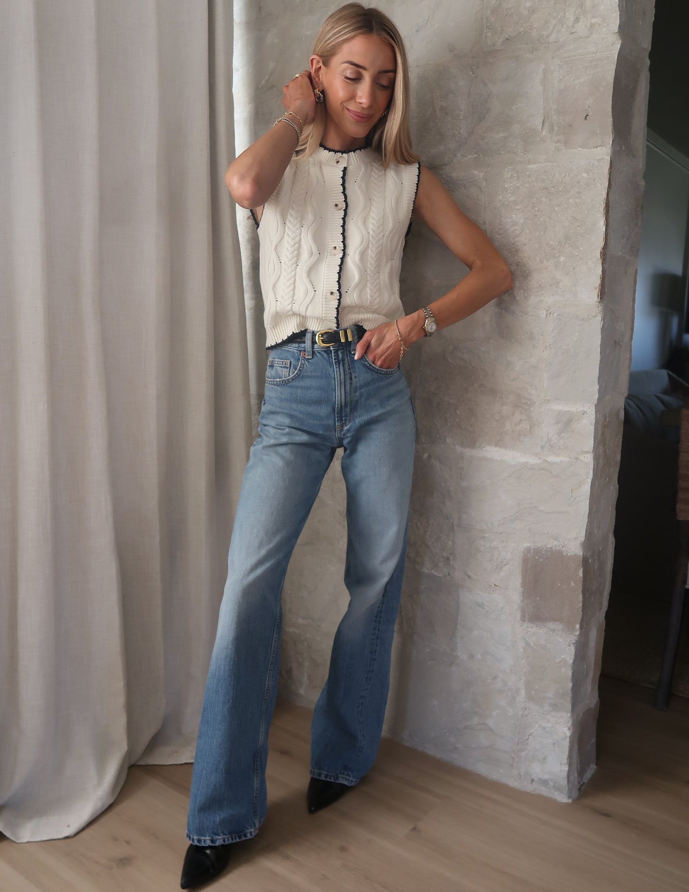 Classic Cable Sweater Vest