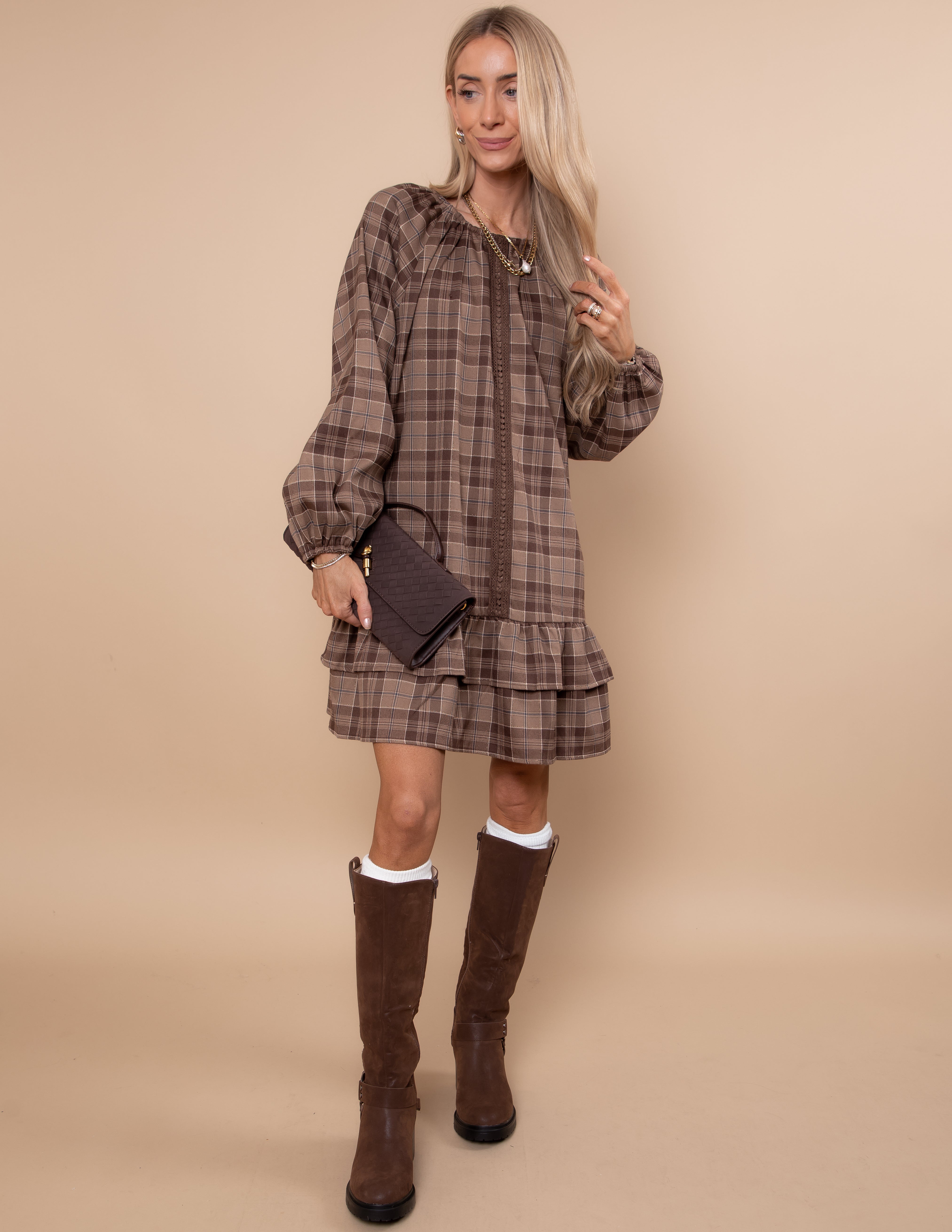 Maple Grove Plaid Dress