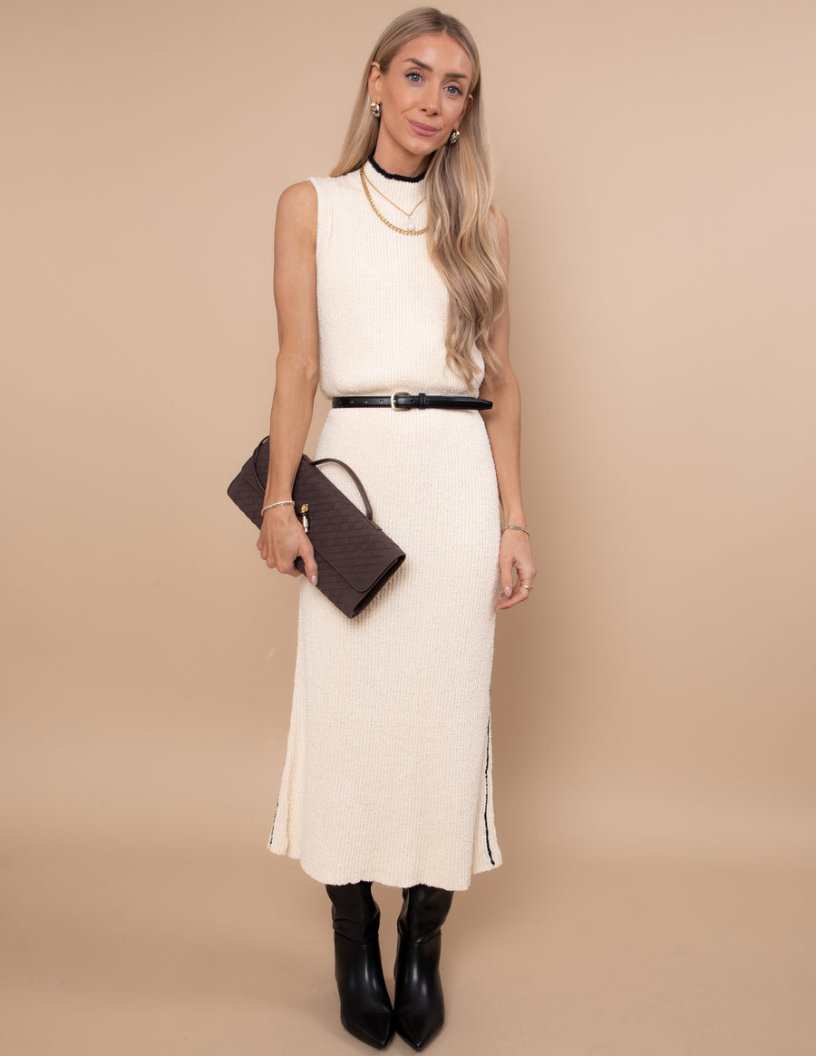 Ivory Isle Midi Dress