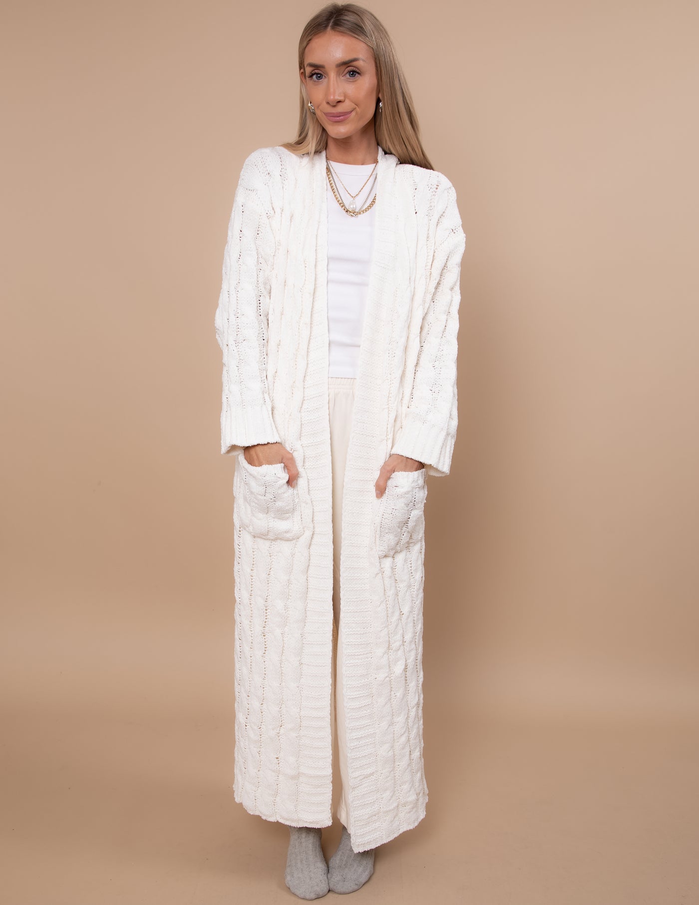 Cozy Haven Long Cardigan