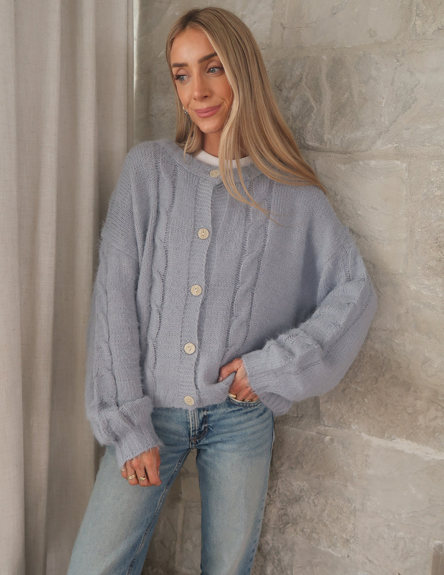 Frosted Twist Cardigan