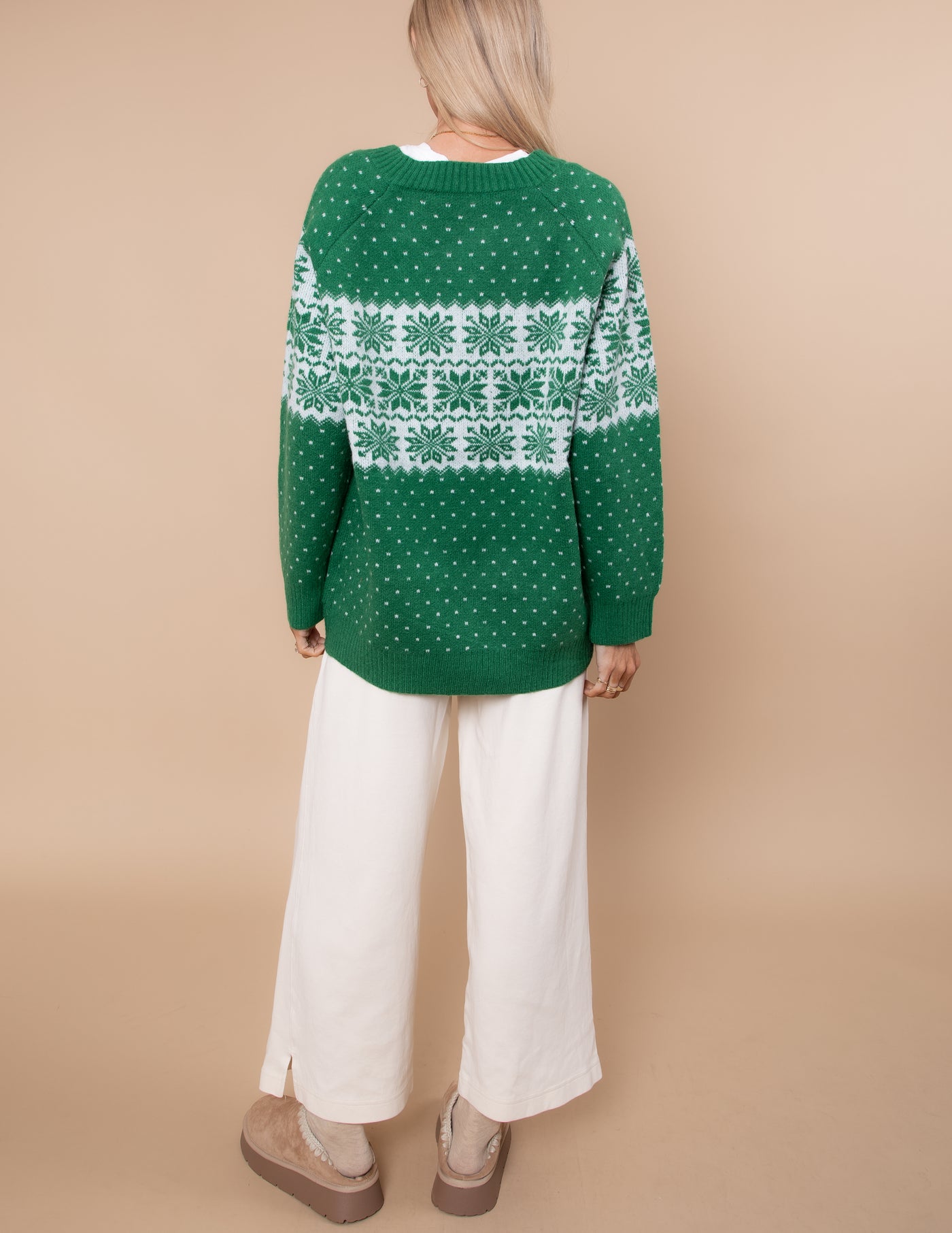 Holiday Pine Knit Sweater