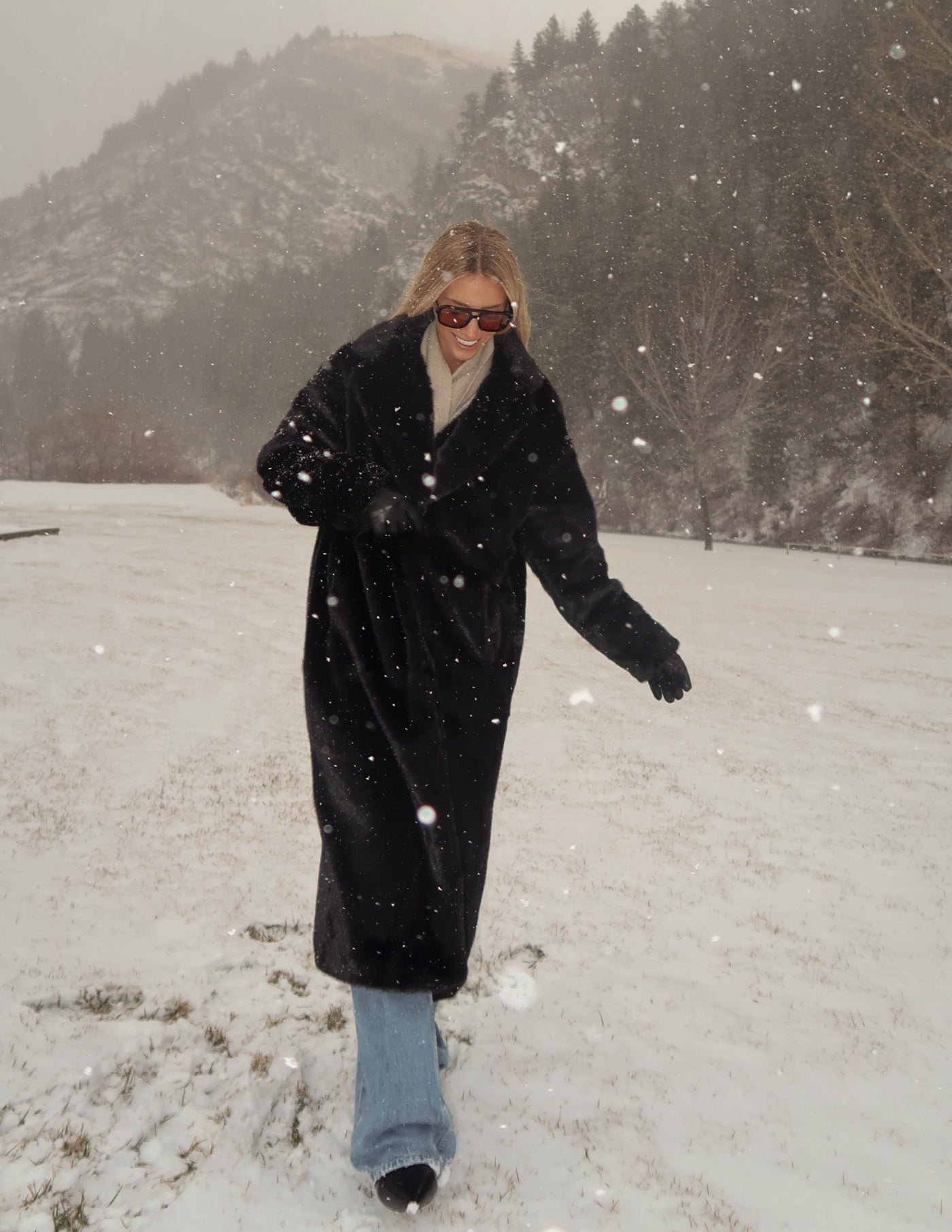 Midnight Luxe Maxi Coat