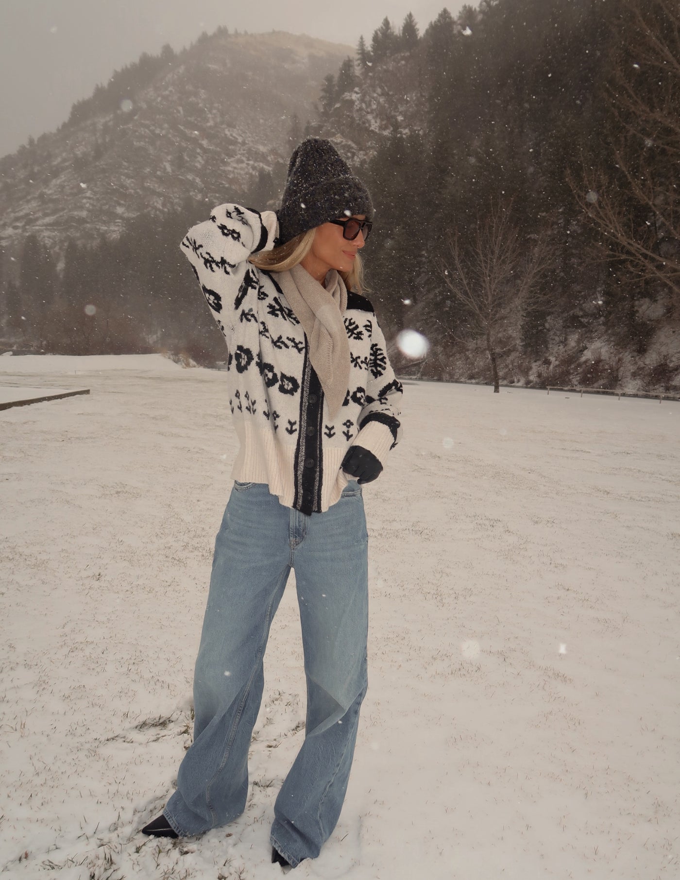 Winter Garden Knit Cardigan