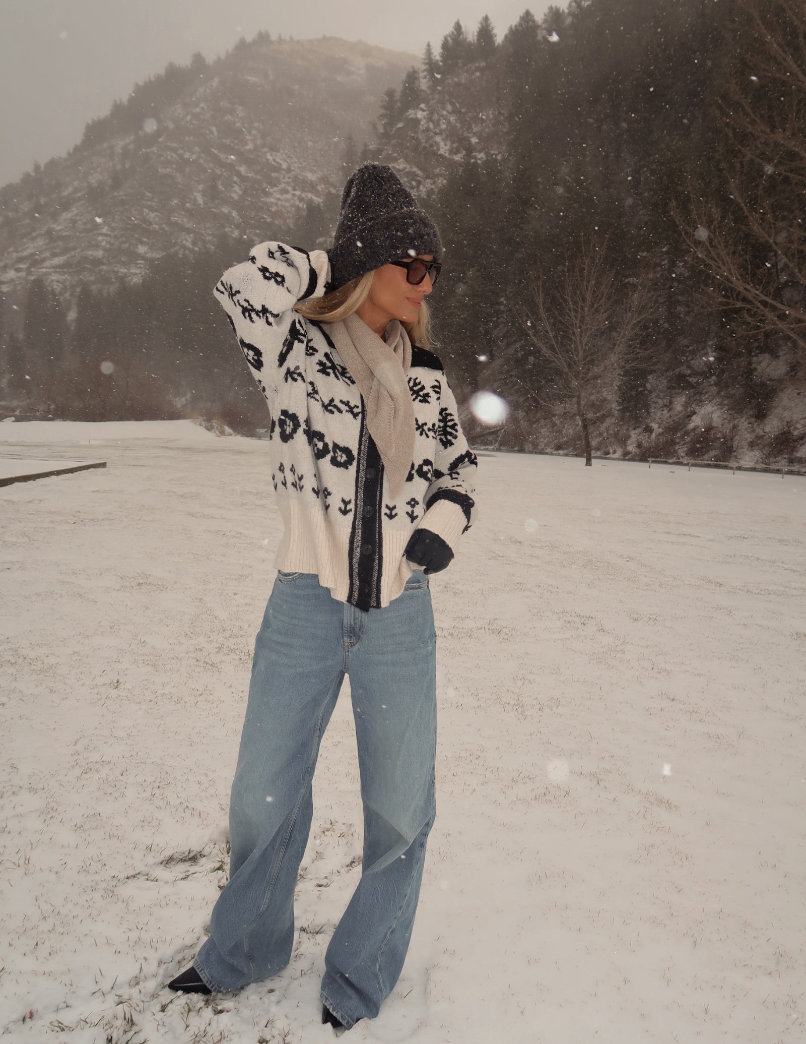 Winter Garden Knit Cardigan