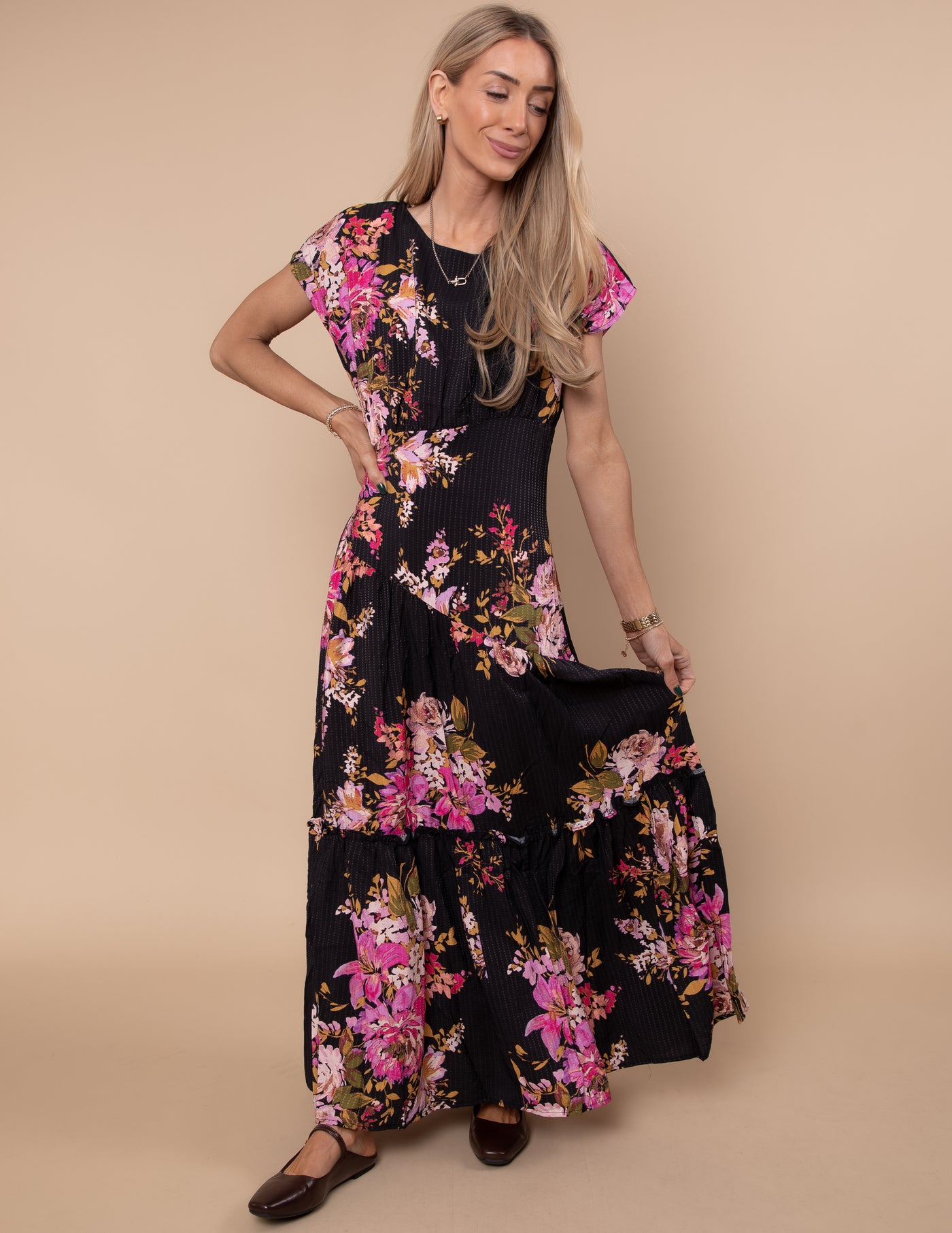 Violeta Floral Maxi Dress