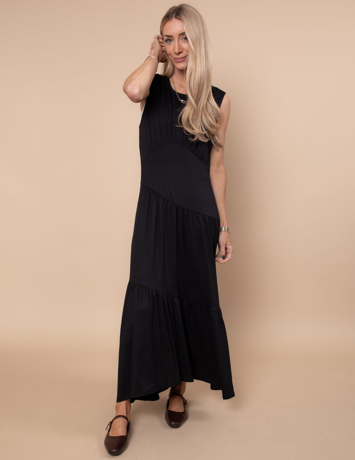 Solene Tiered Dress