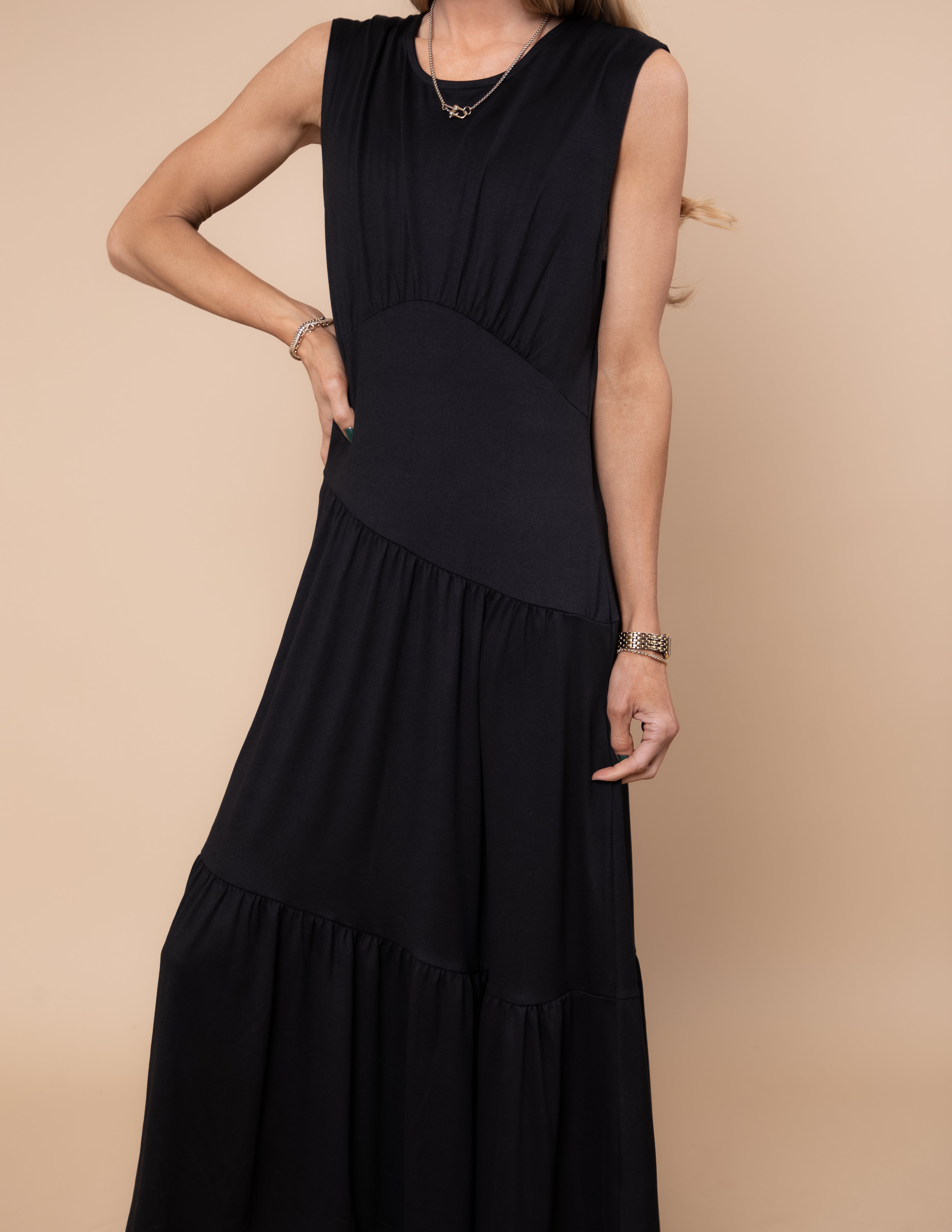 Solene Tiered Dress