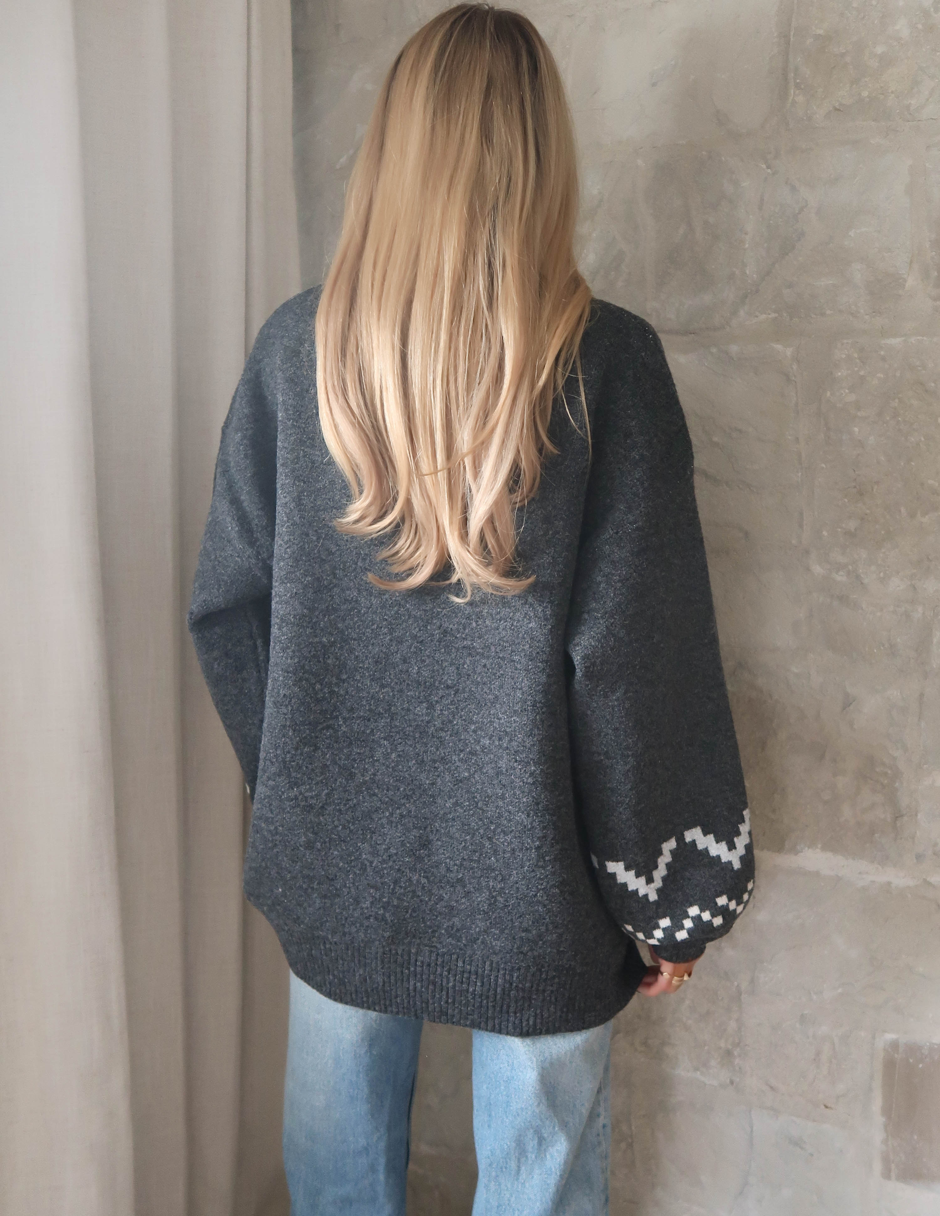 Snowflake Alpine Knit Sweater