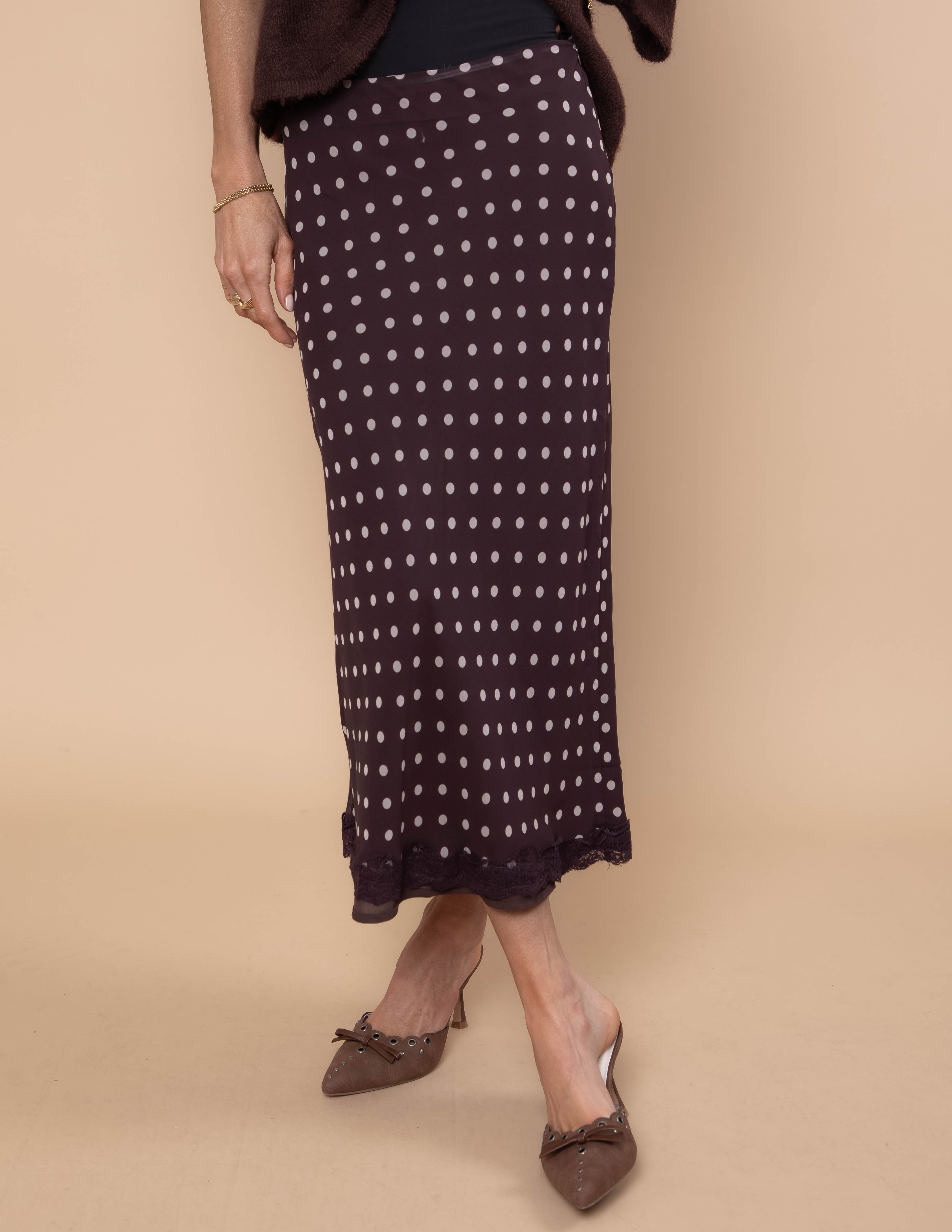 Dotty Lace Daydream Skirt