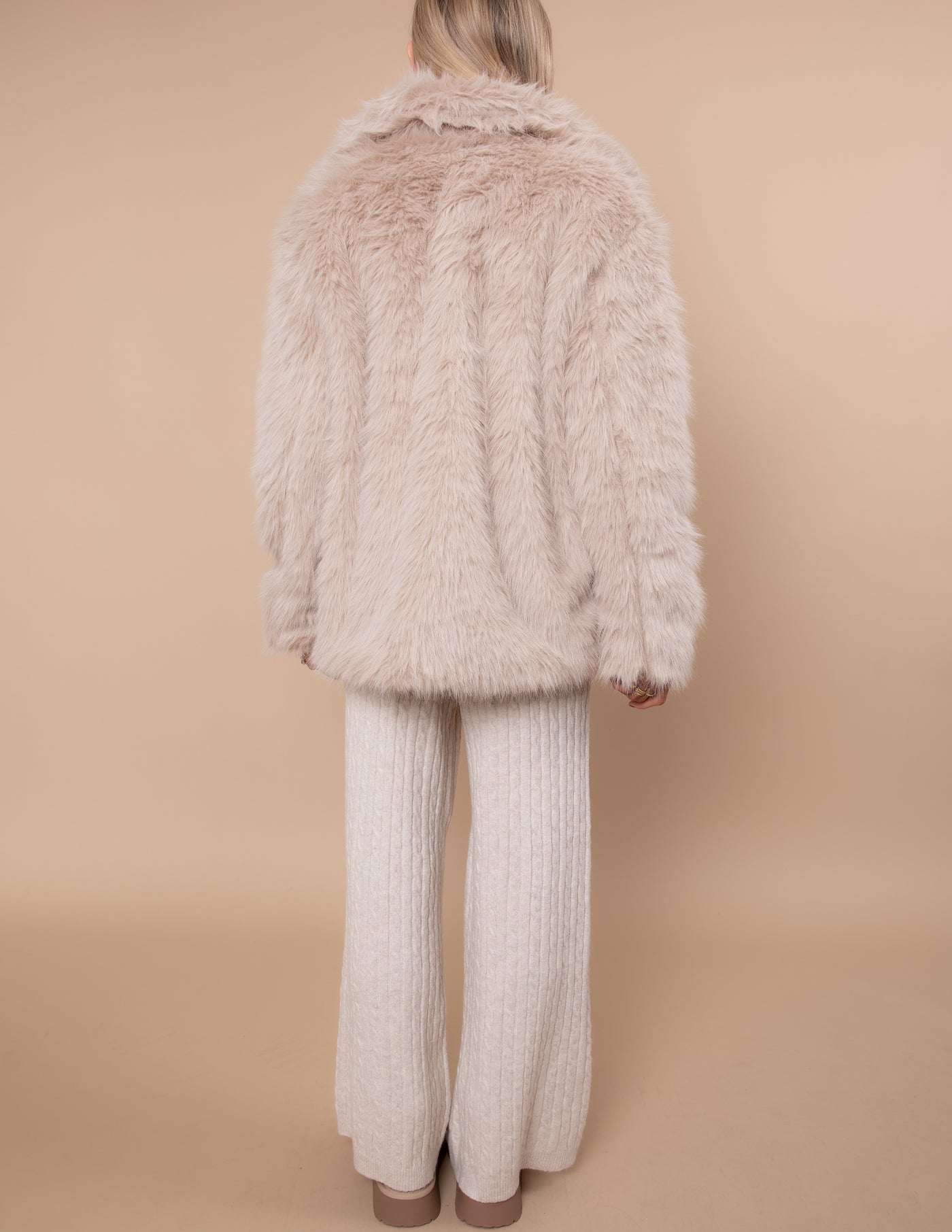 Opulence Faux Fur Coat