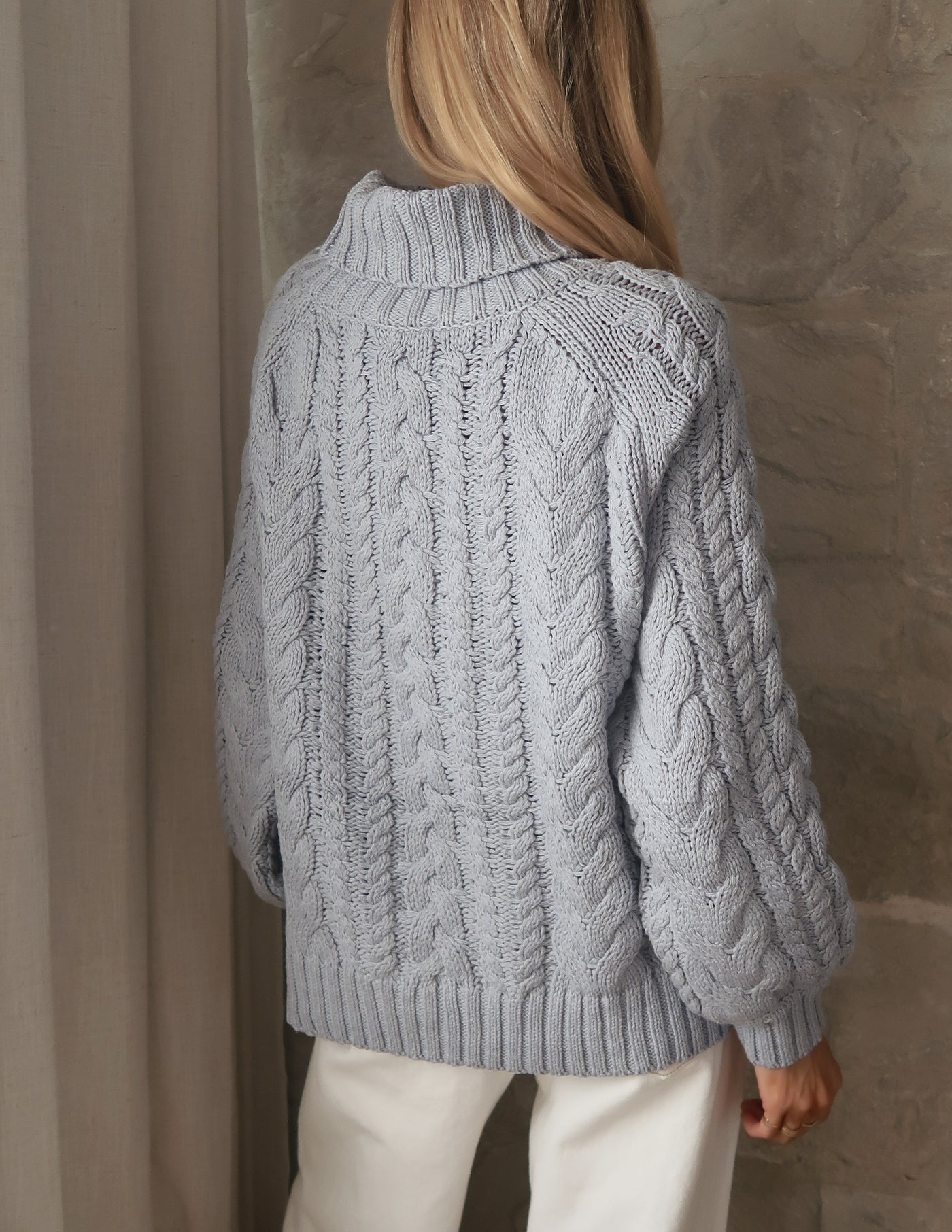 Chalet Braid Knit Sweater