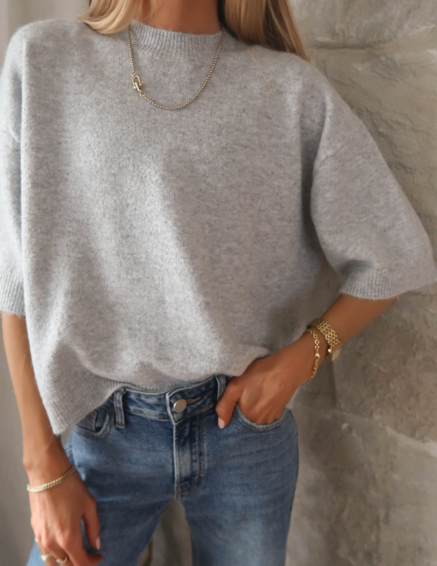 Parker Short Sleeve Sweater