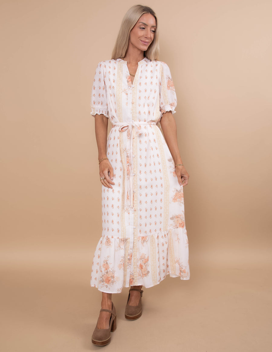 Spring Blossom Mesh Dress