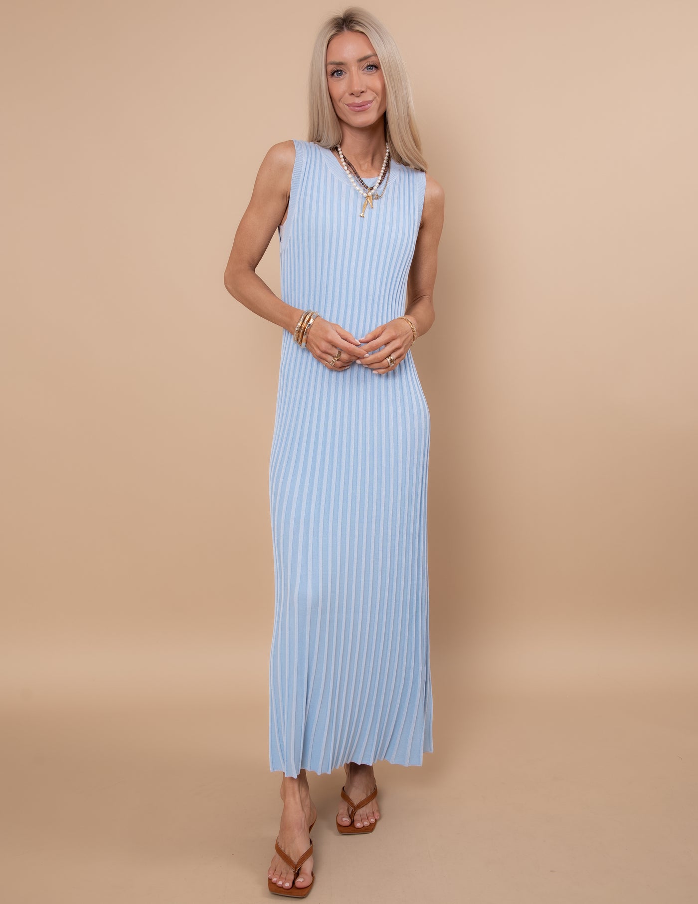Aurora Ribbed Knit Dress