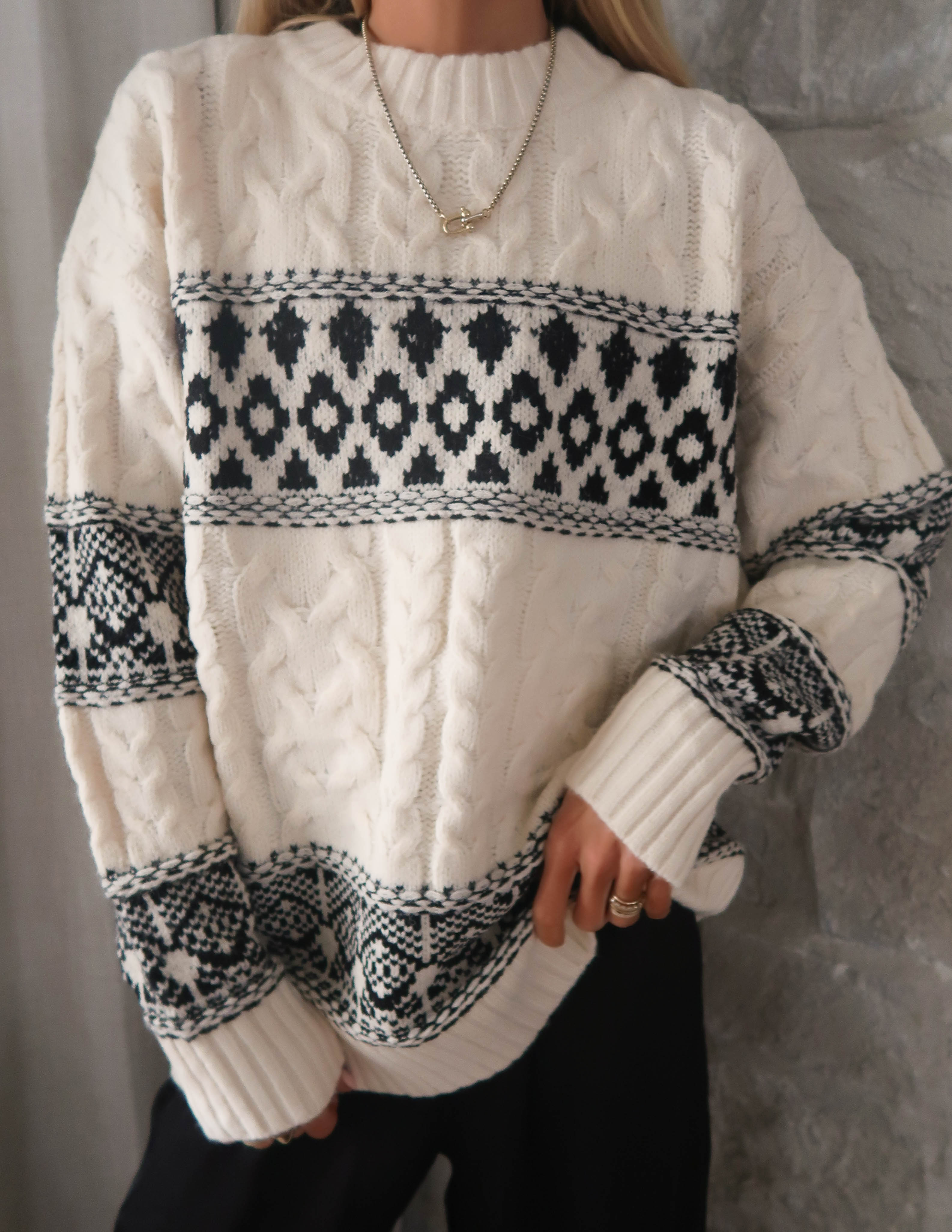 Alpine Snowday Sweater