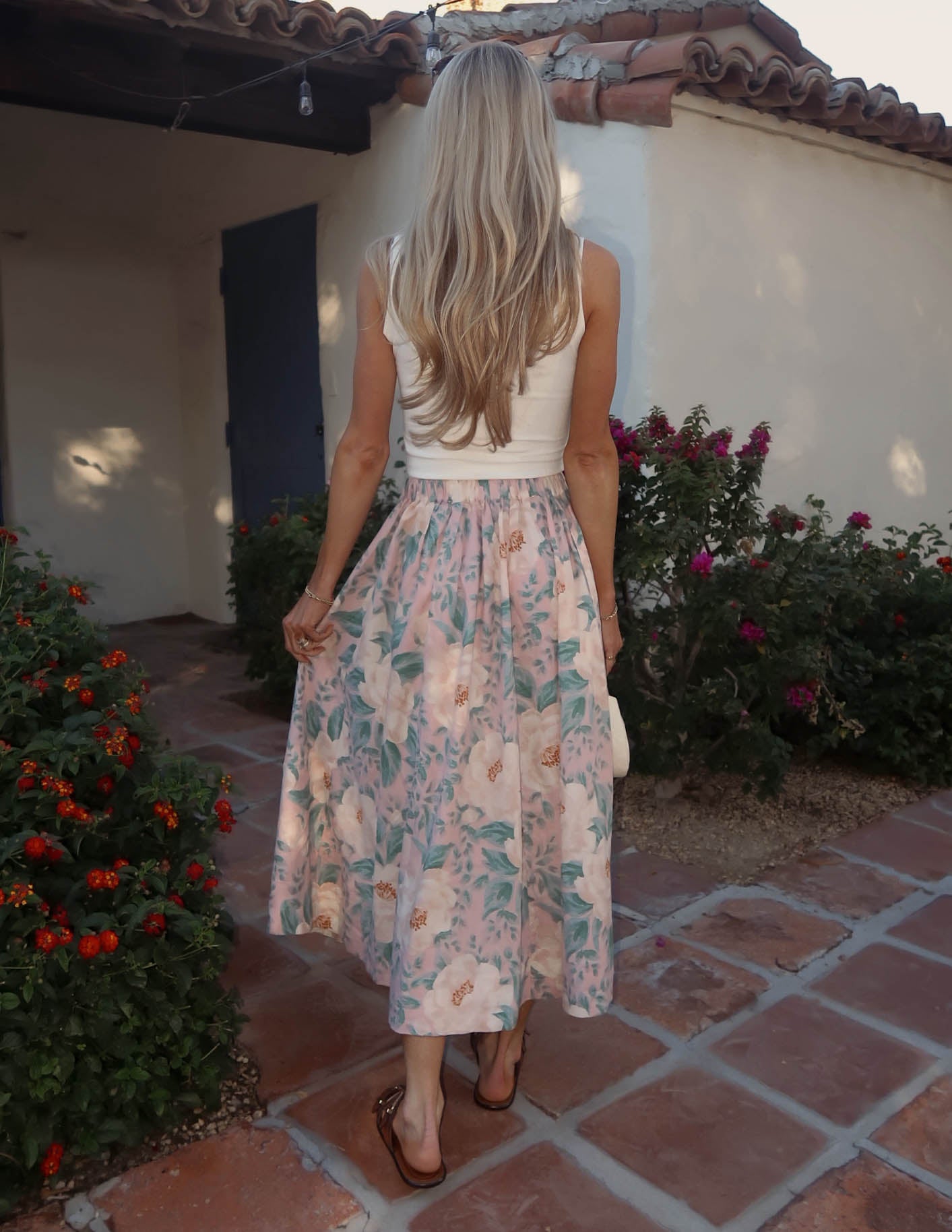 Blush Meadow Skirt