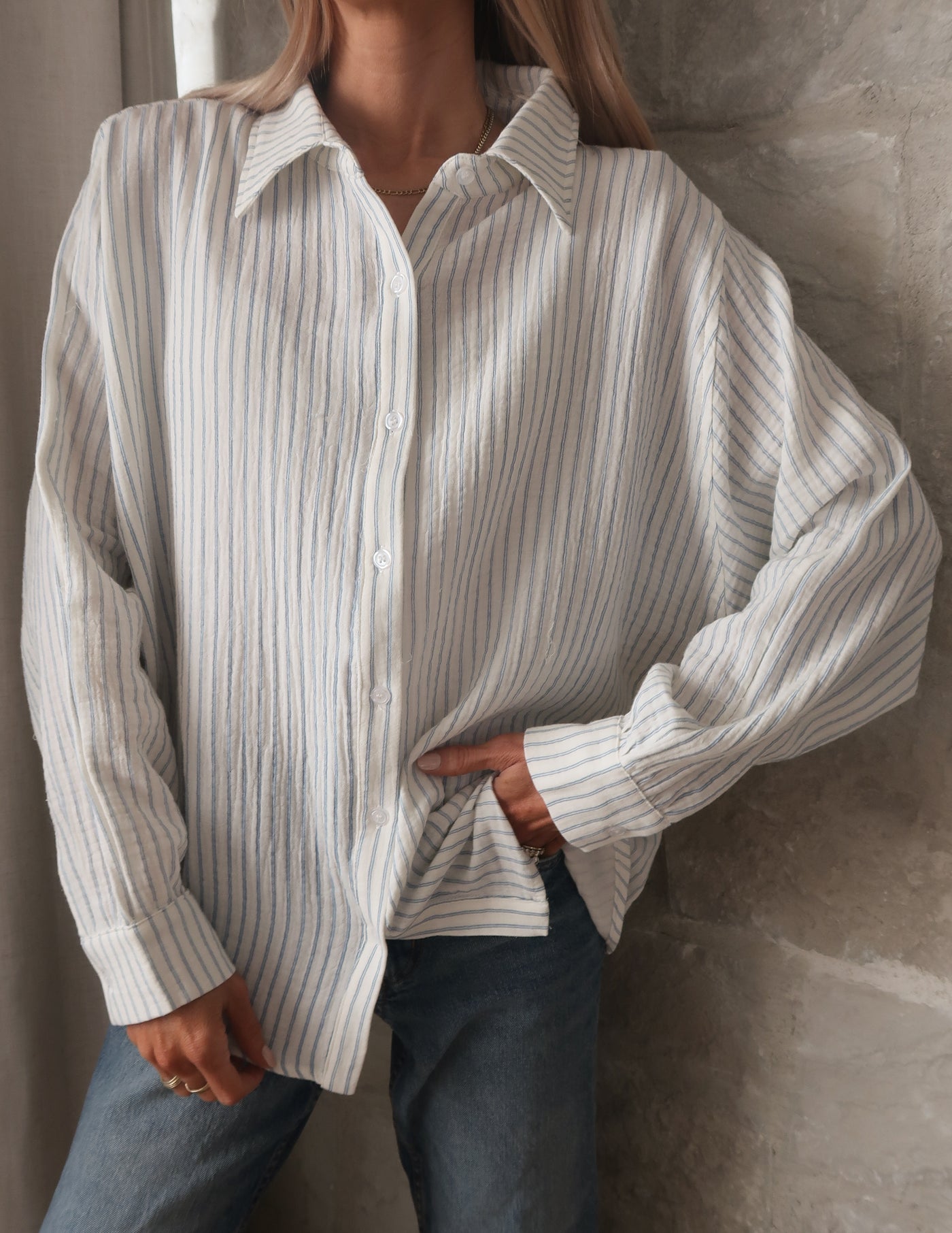 Cloudline Button-Up Shirt