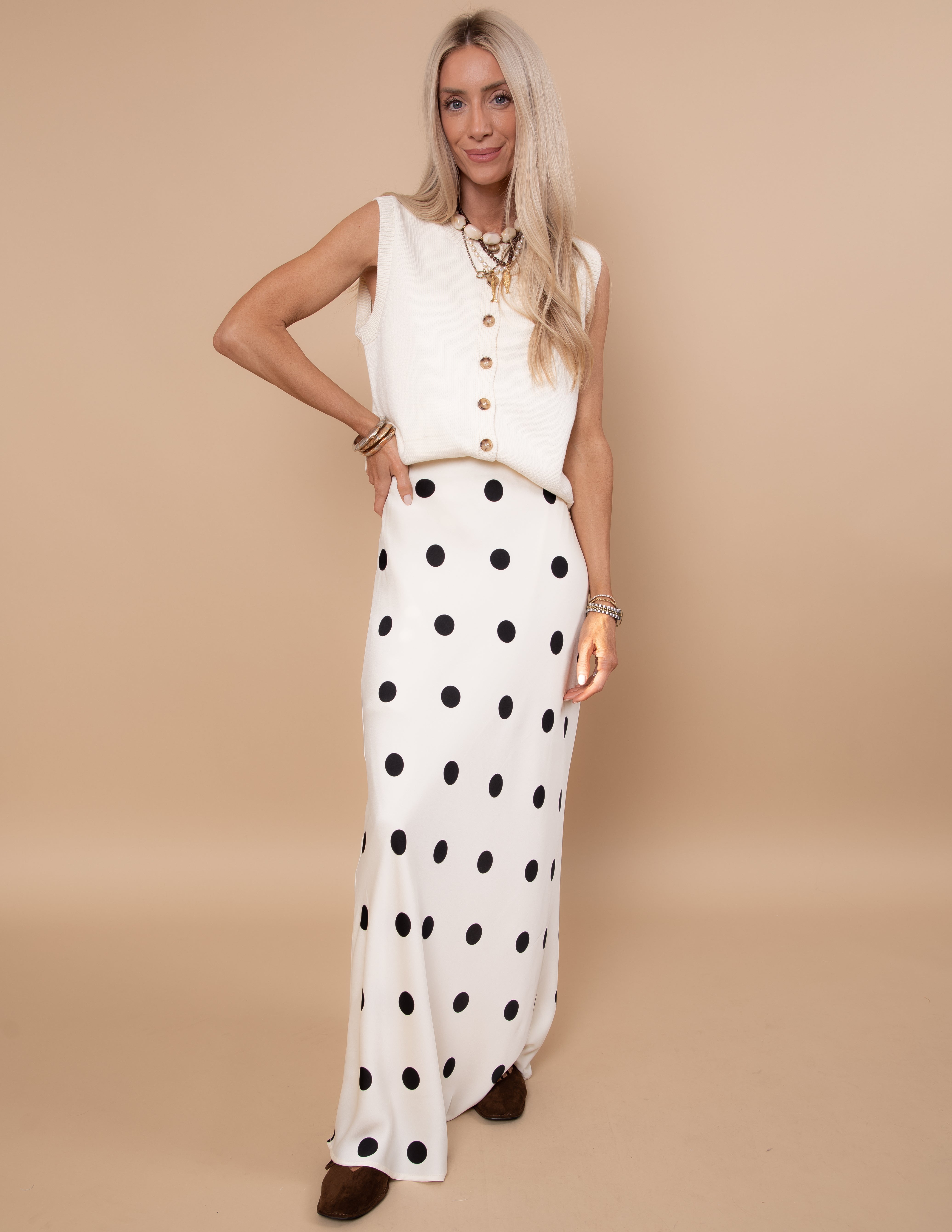 Sweet Spot Satin Skirt