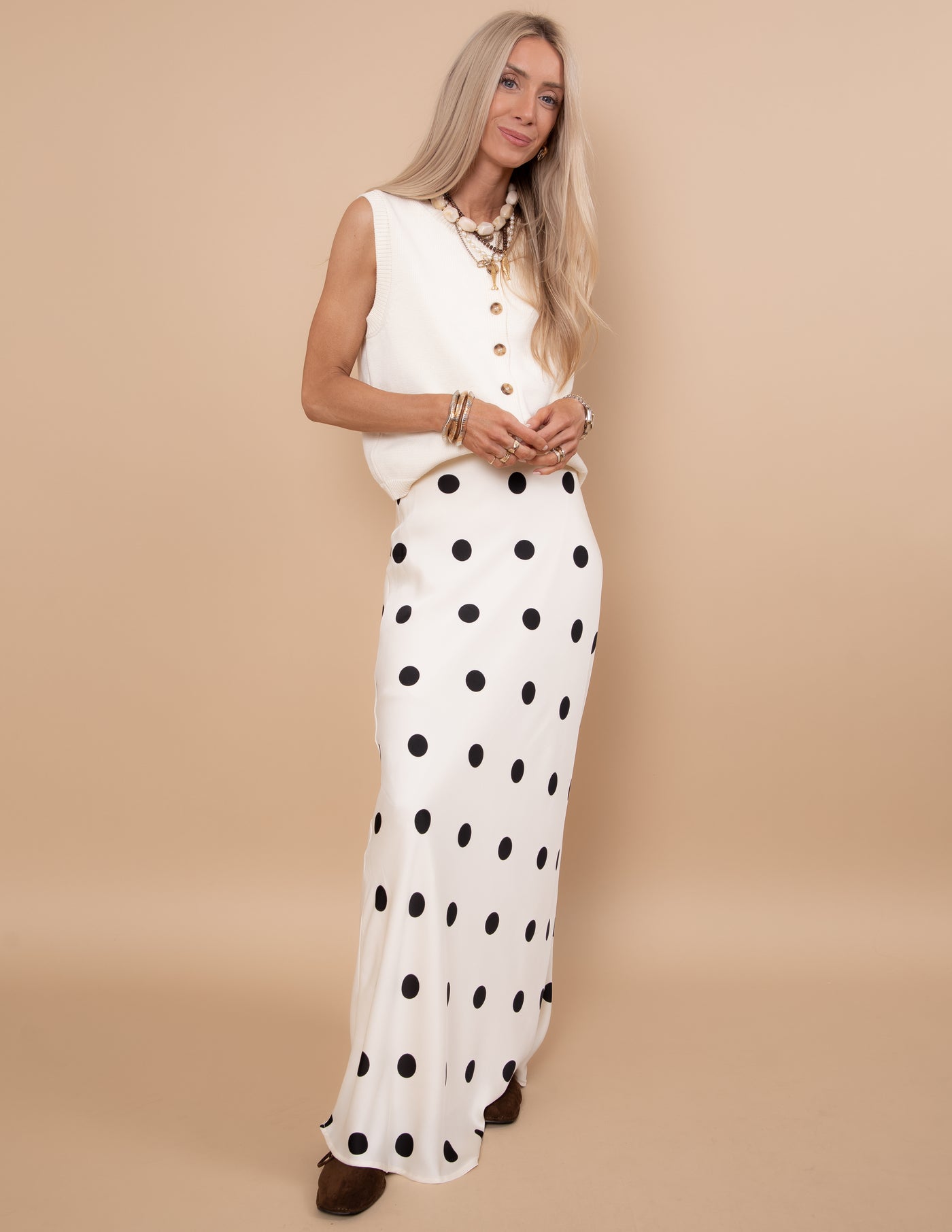 Sweet Spot Satin Skirt