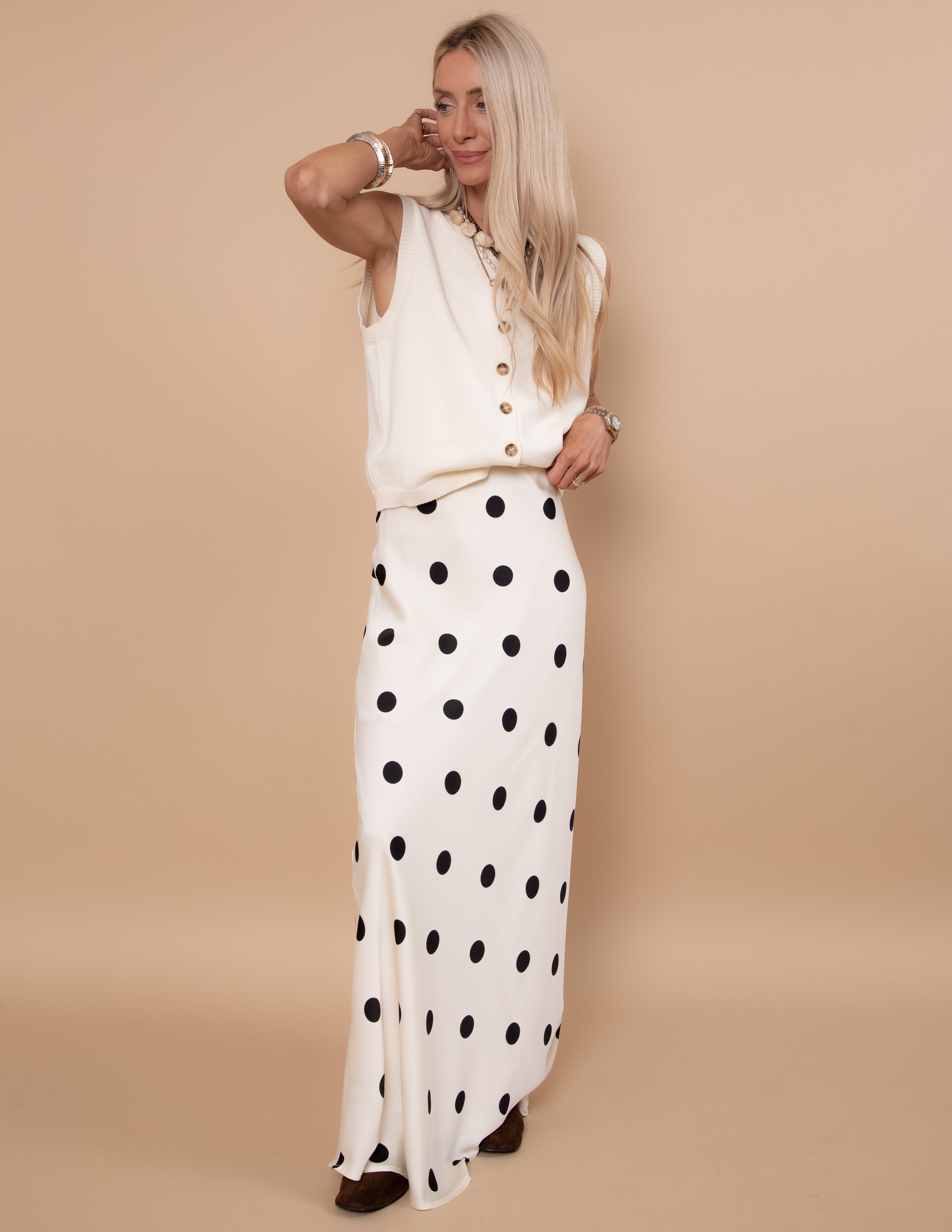 Sweet Spot Satin Skirt