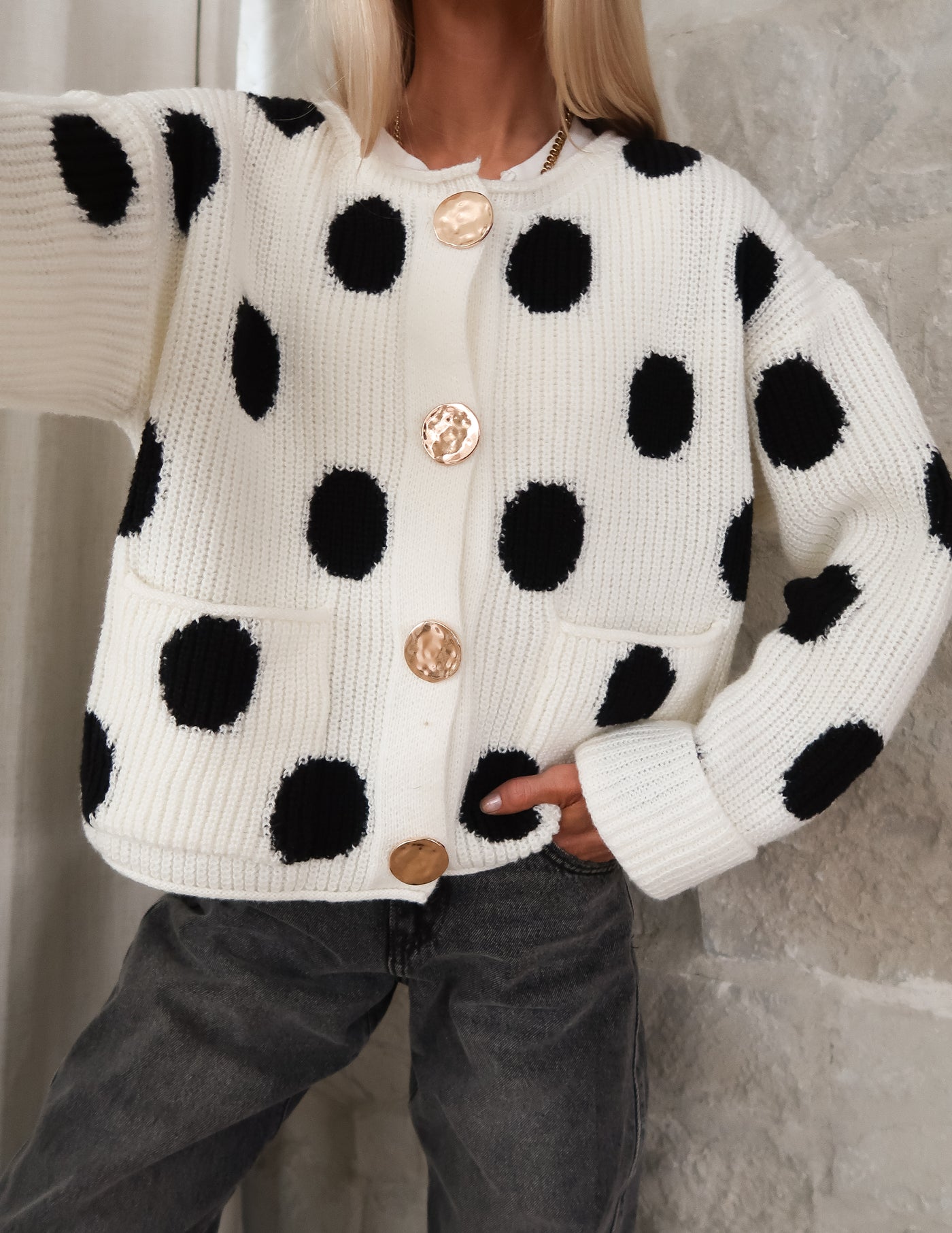 Audrey Dot Cardigan