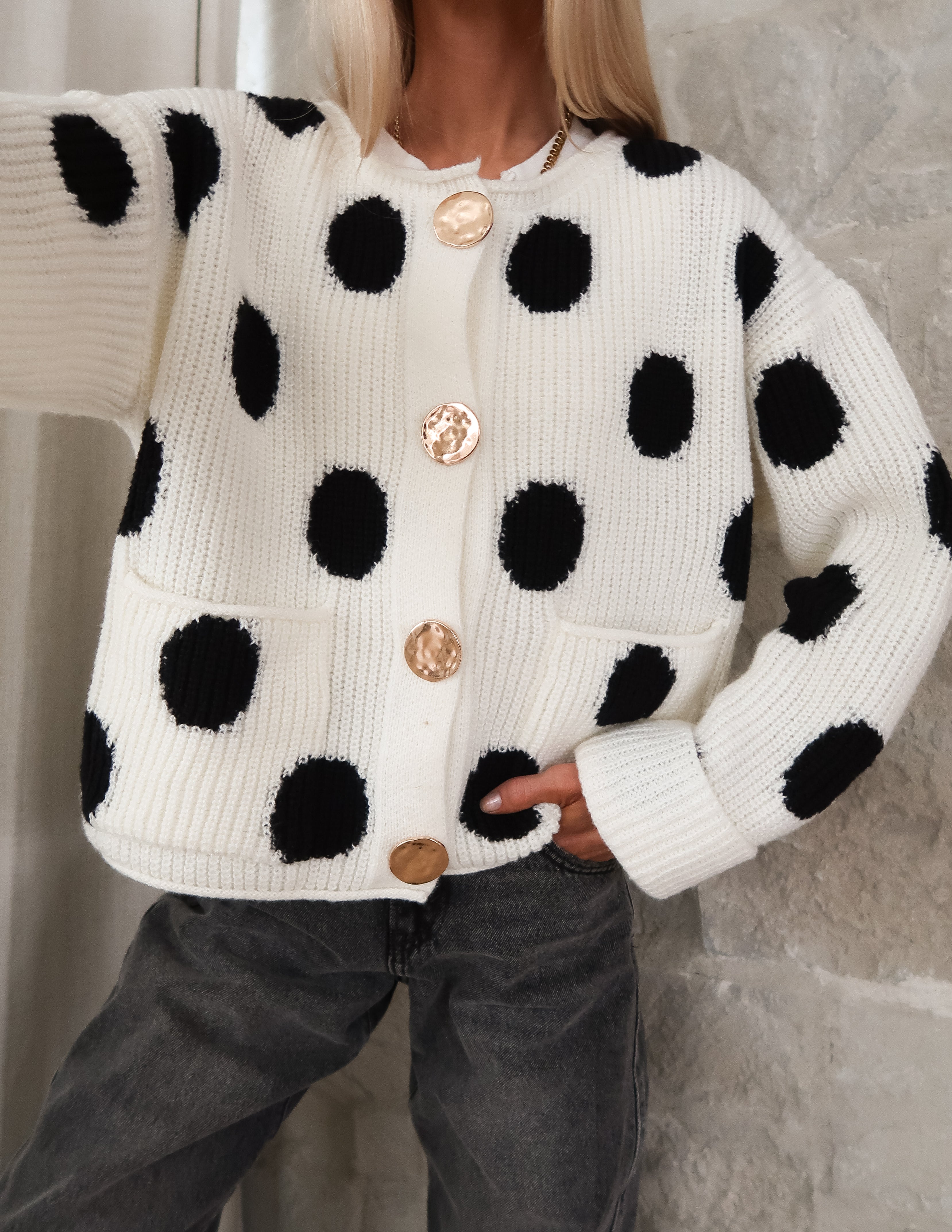 Audrey Dot Cardigan