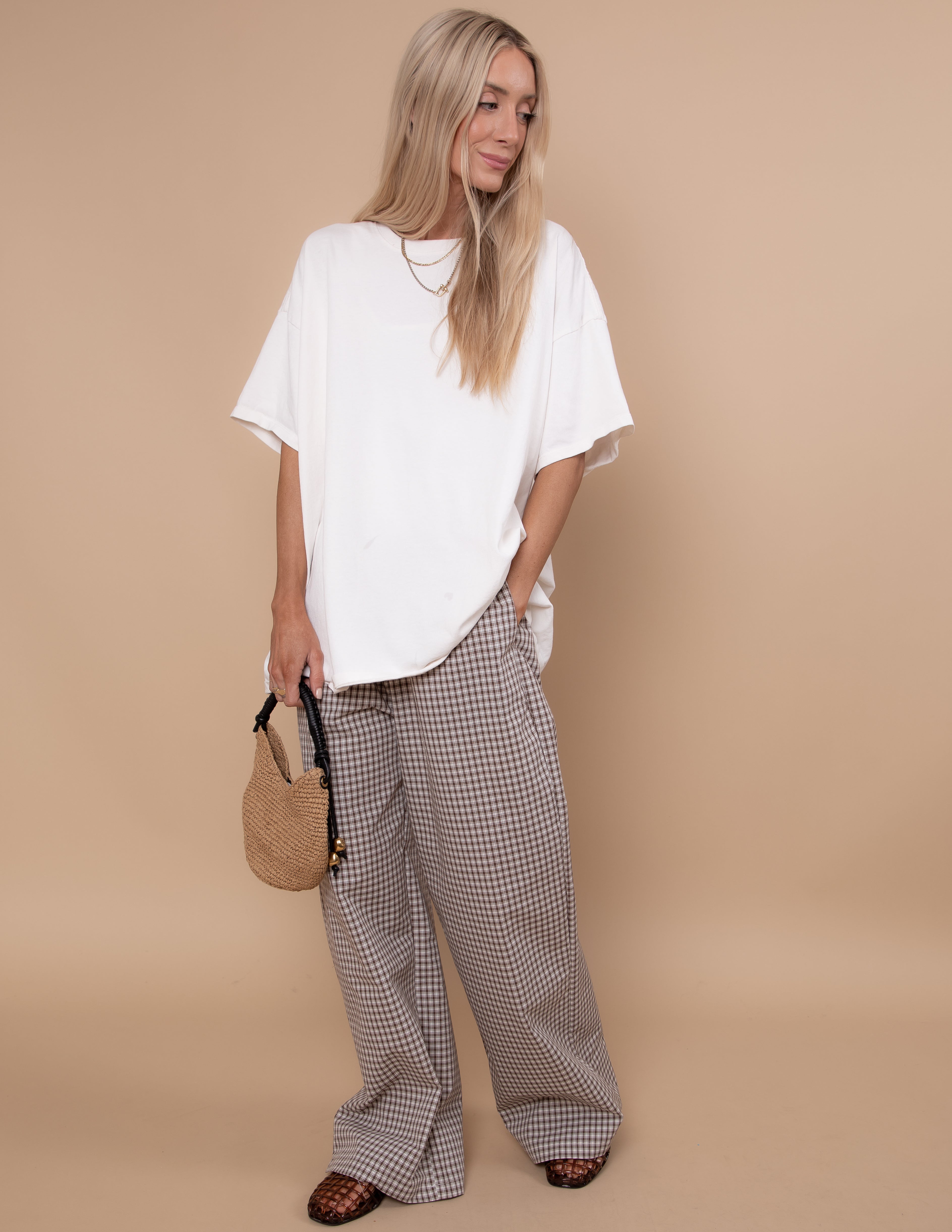 Sweet Meadow Gingham Pants