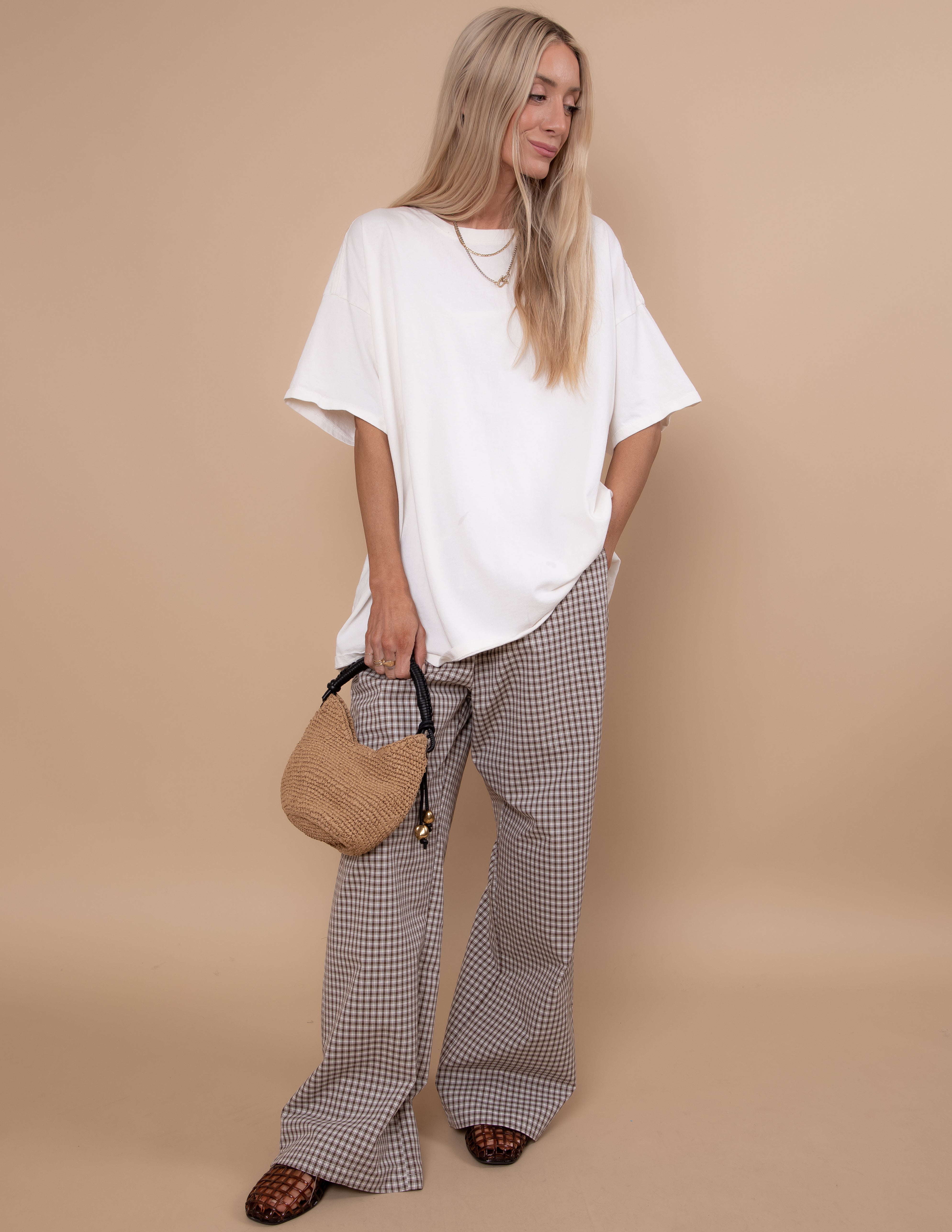 Sweet Meadow Gingham Pants