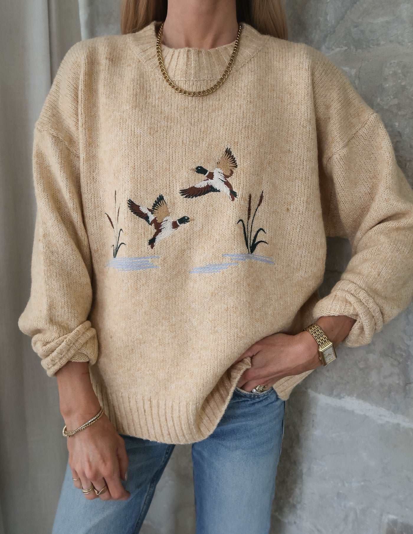 Sunny Duck Sweater