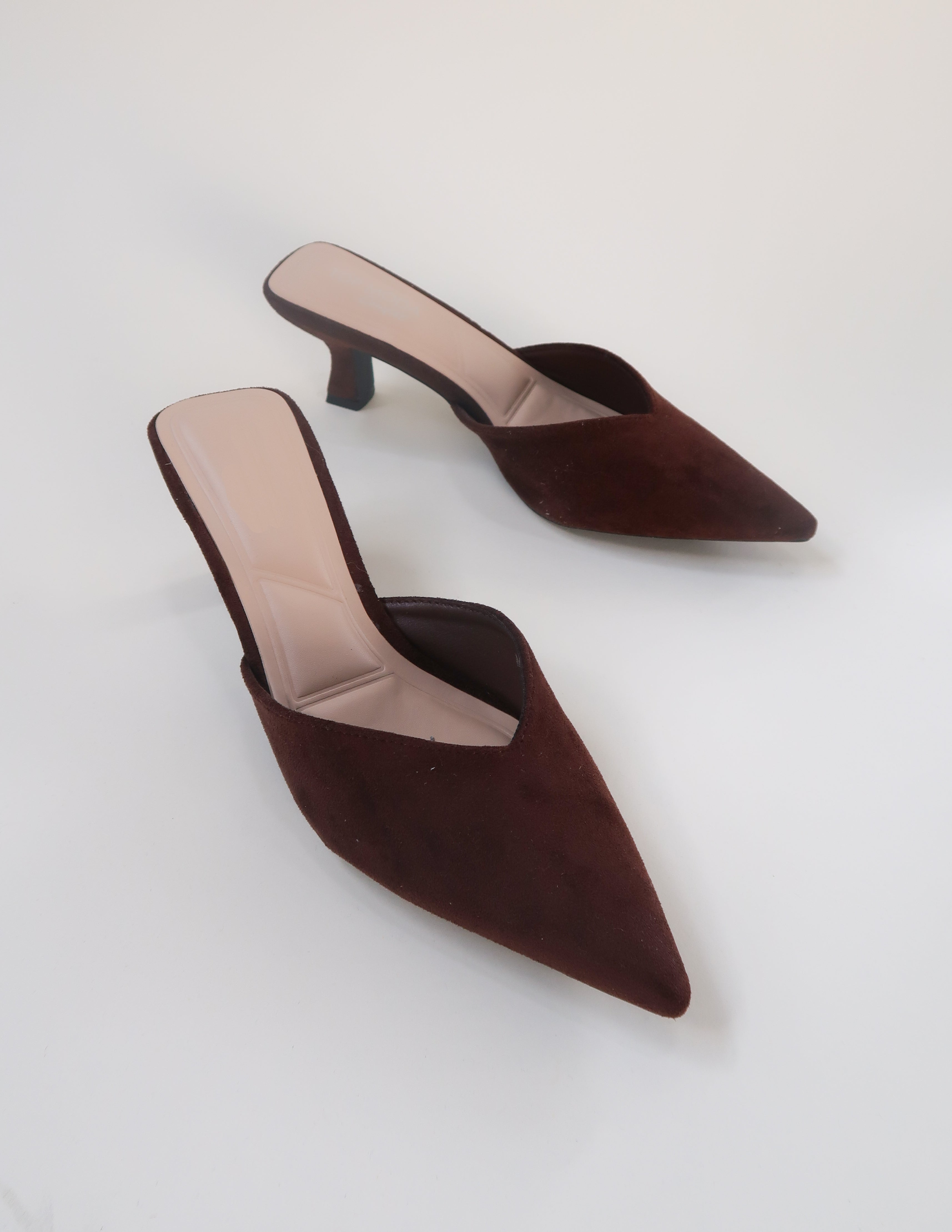 Simply Sweet Suede Heels