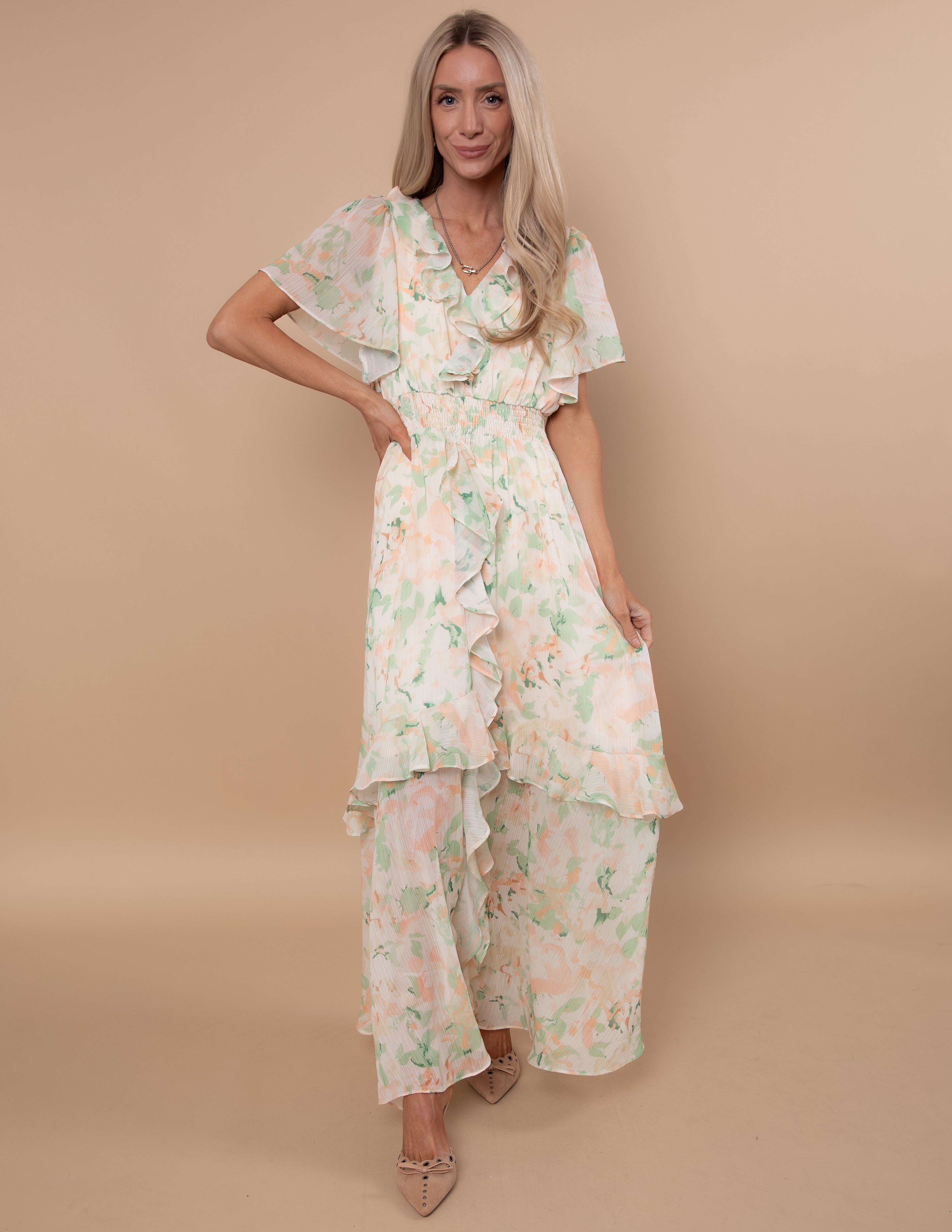 Roma Floral Dress