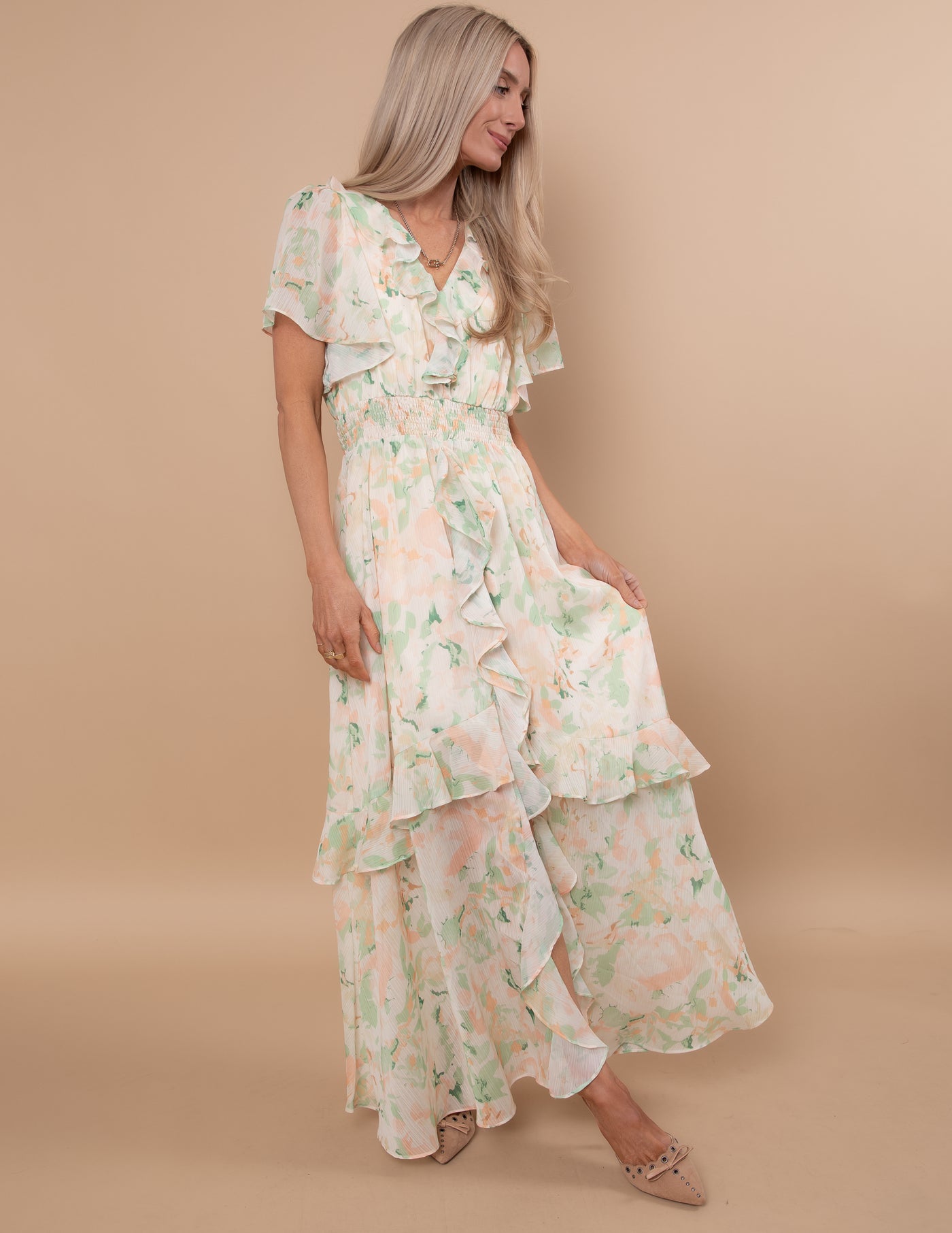 Roma Floral Dress