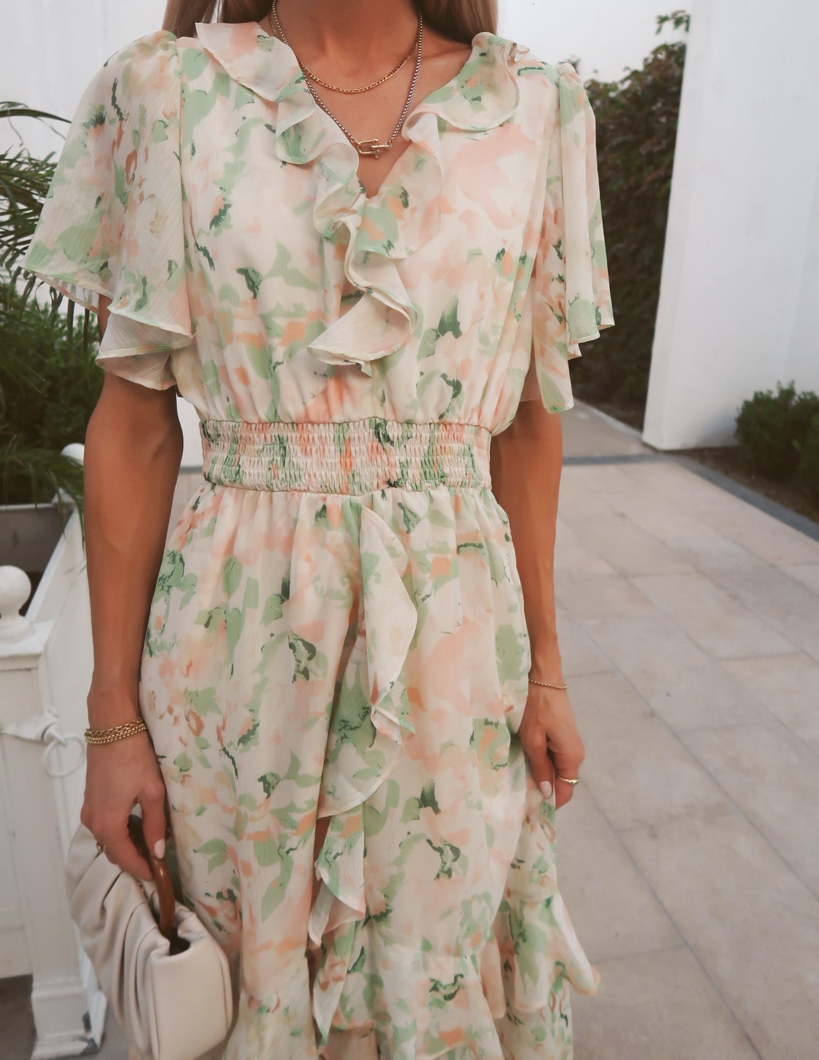Roma Floral Dress