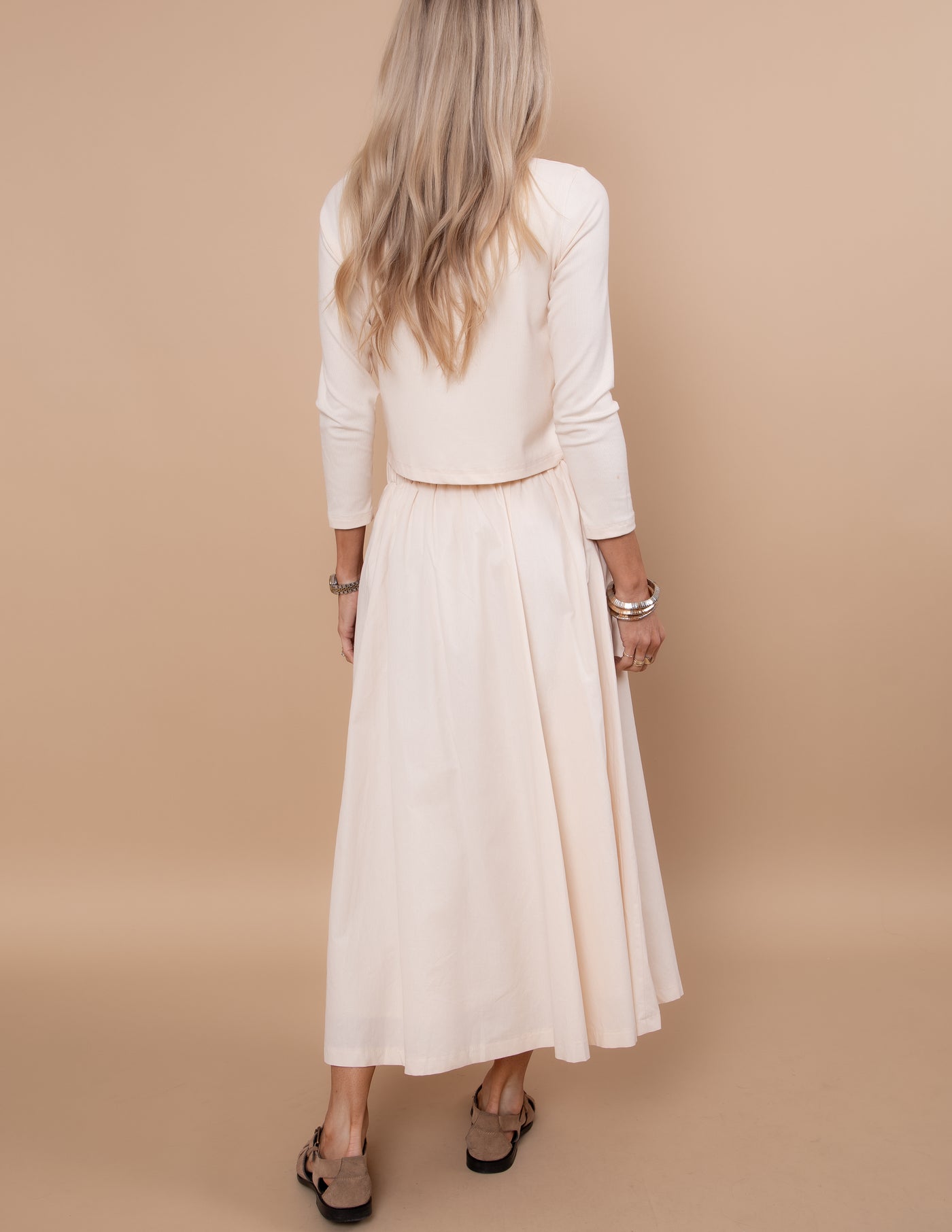Spring Breeze Two Piece Set Cream / M