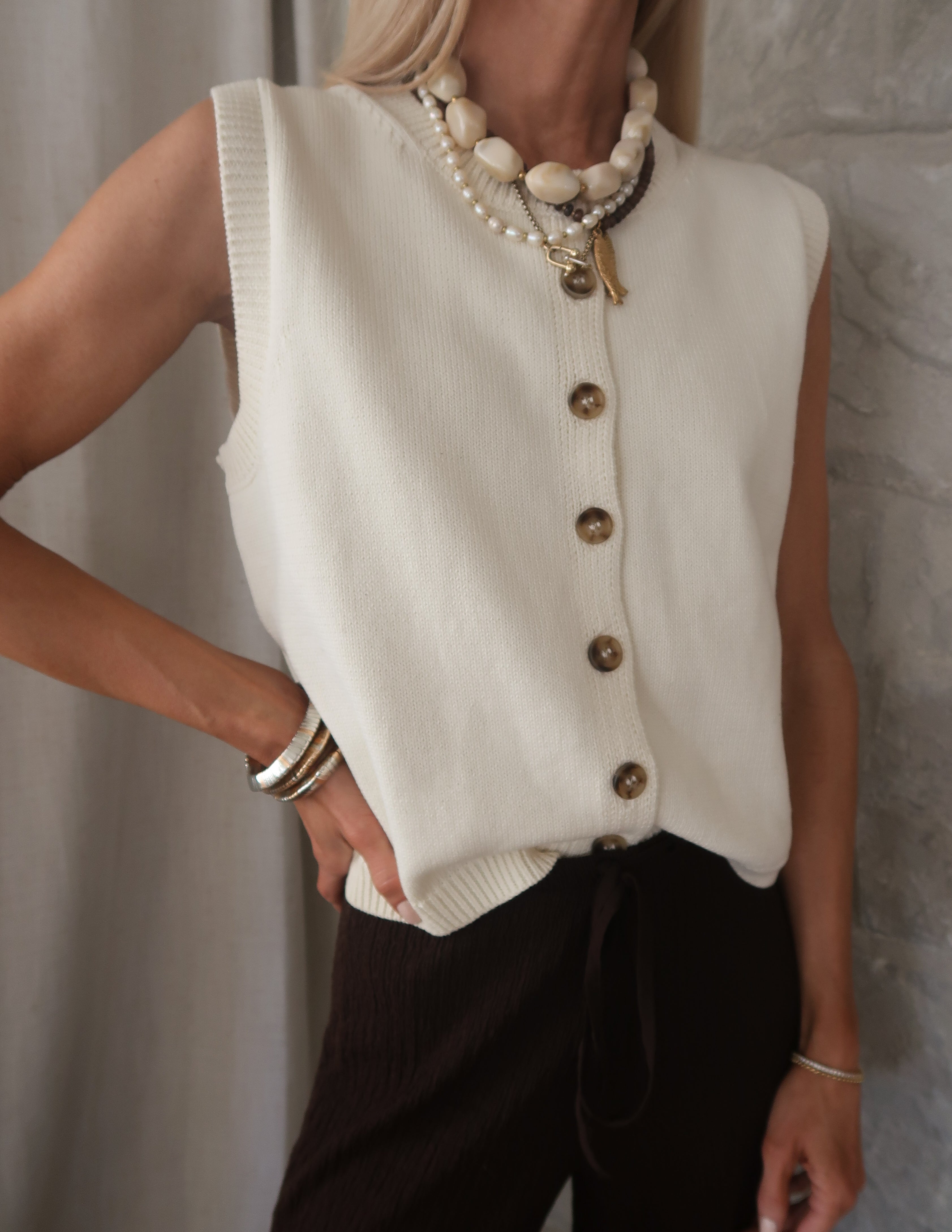 SoHo Button Vest