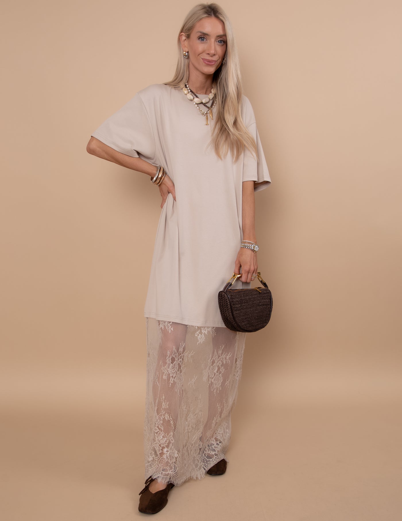 Ethereal Ease Lace Dress