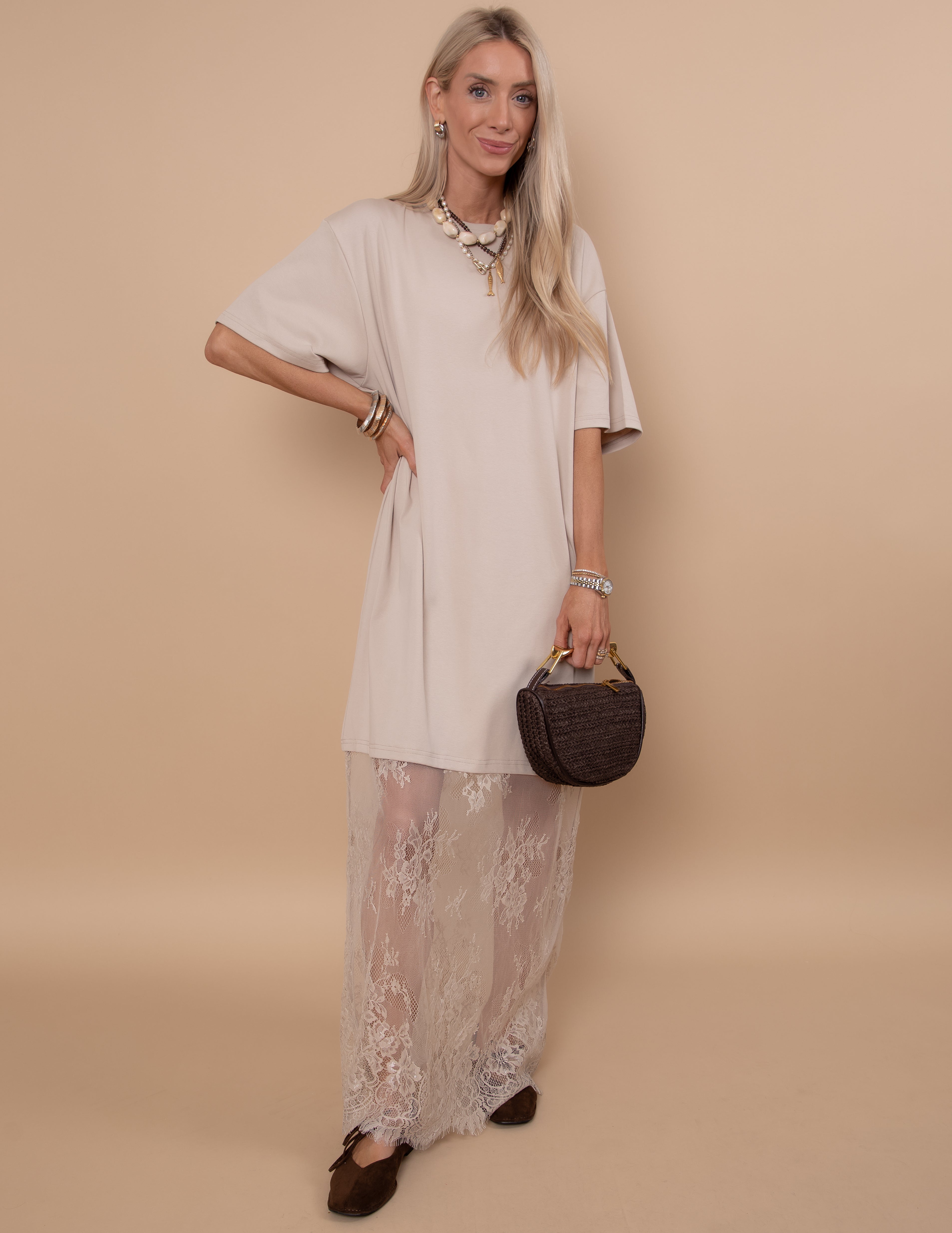 Ethereal Ease Lace Dress