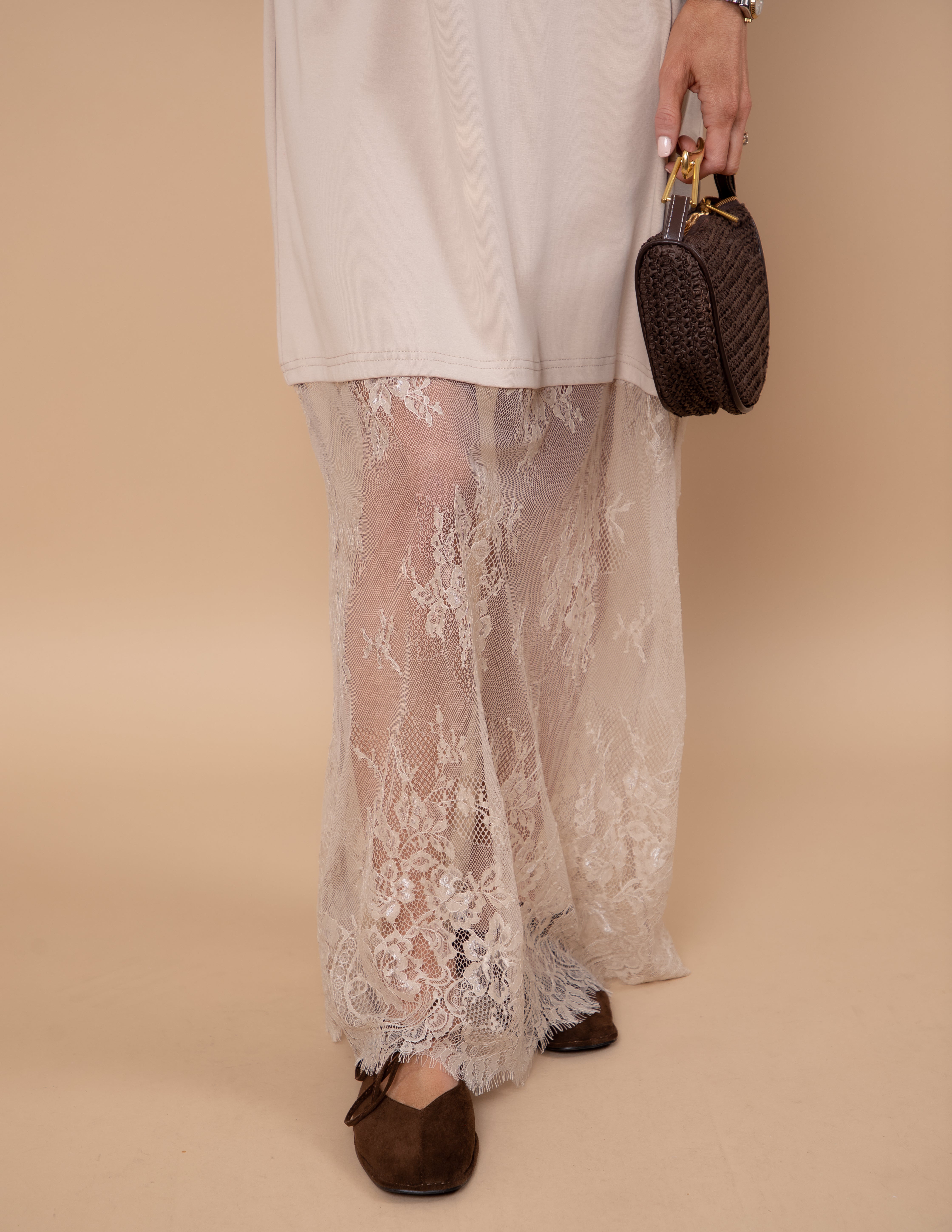Ethereal Ease Lace Dress