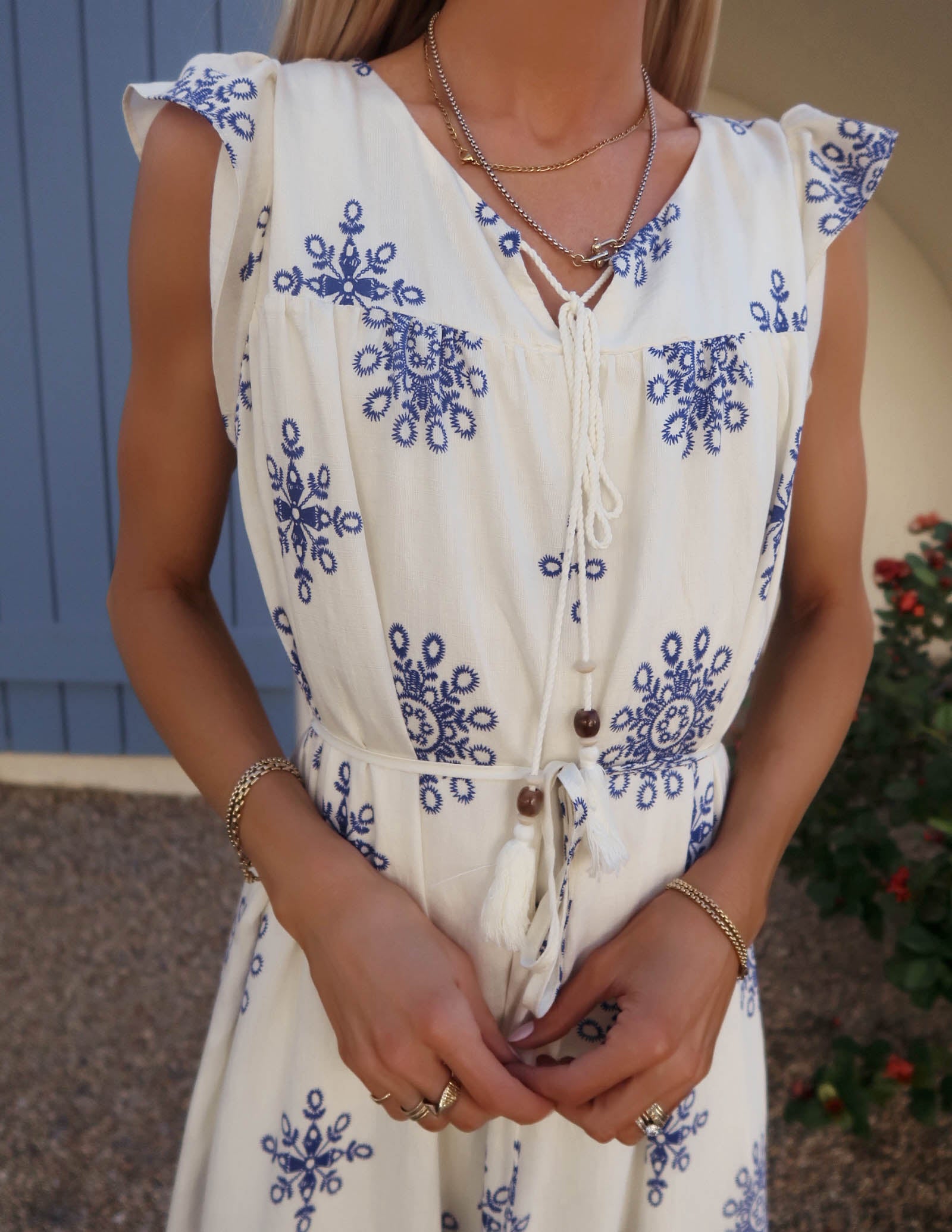 Harbor Breeze Midi Dress