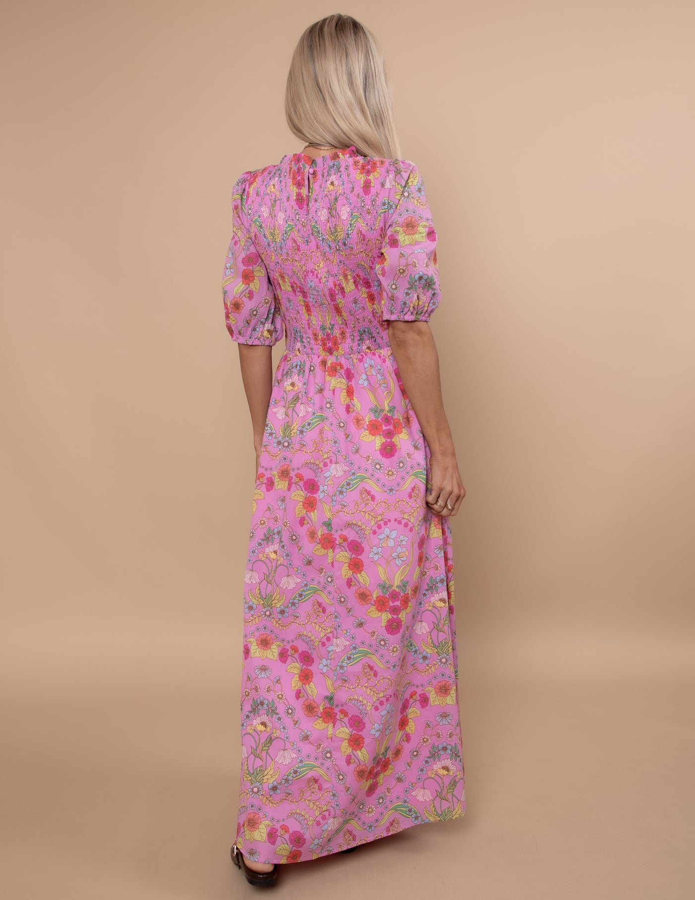 Ramsie Floral Smocked Maxi Dress
