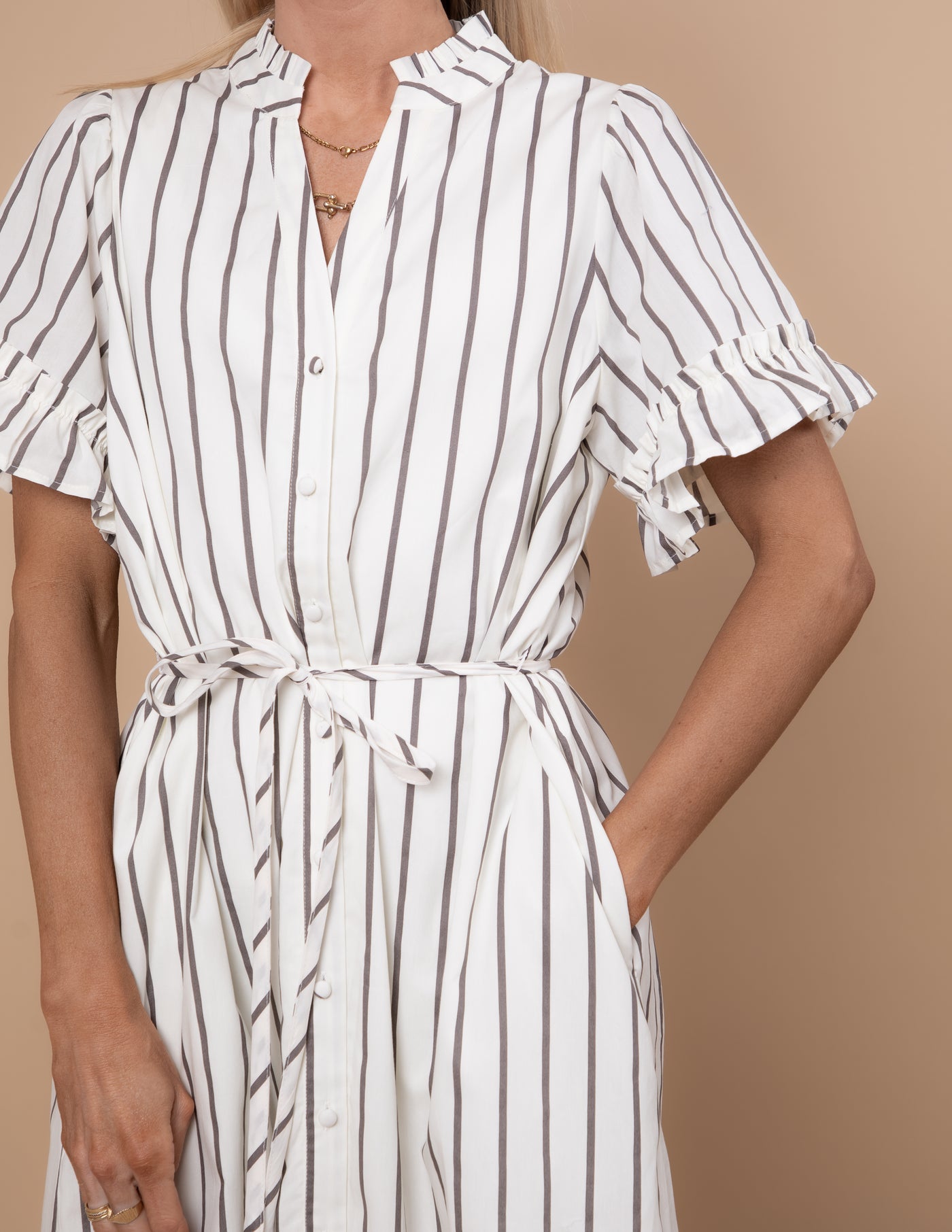Kamara Striped Dress