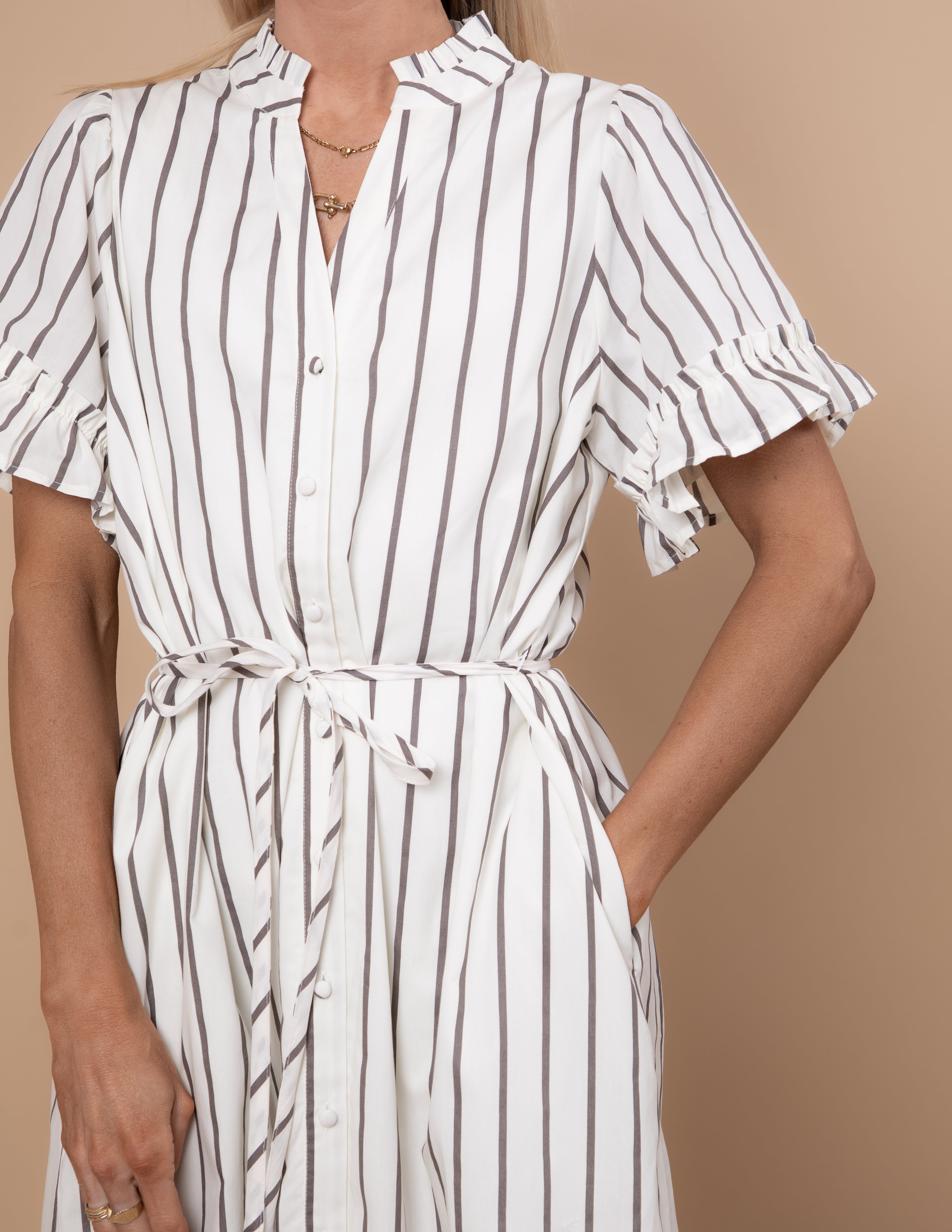 Kamara Striped Dress